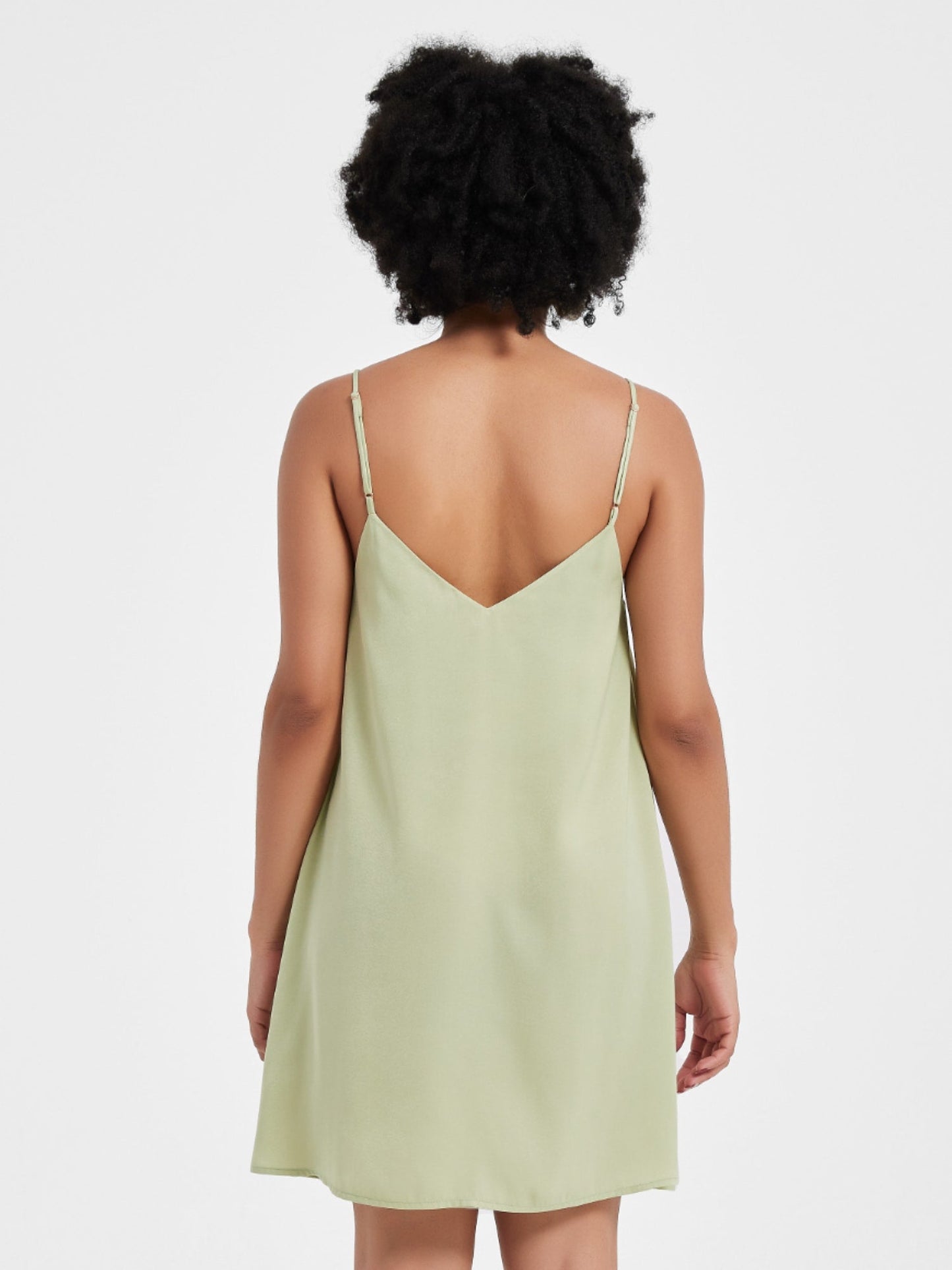 Serena Mini Slip Dress | Muted