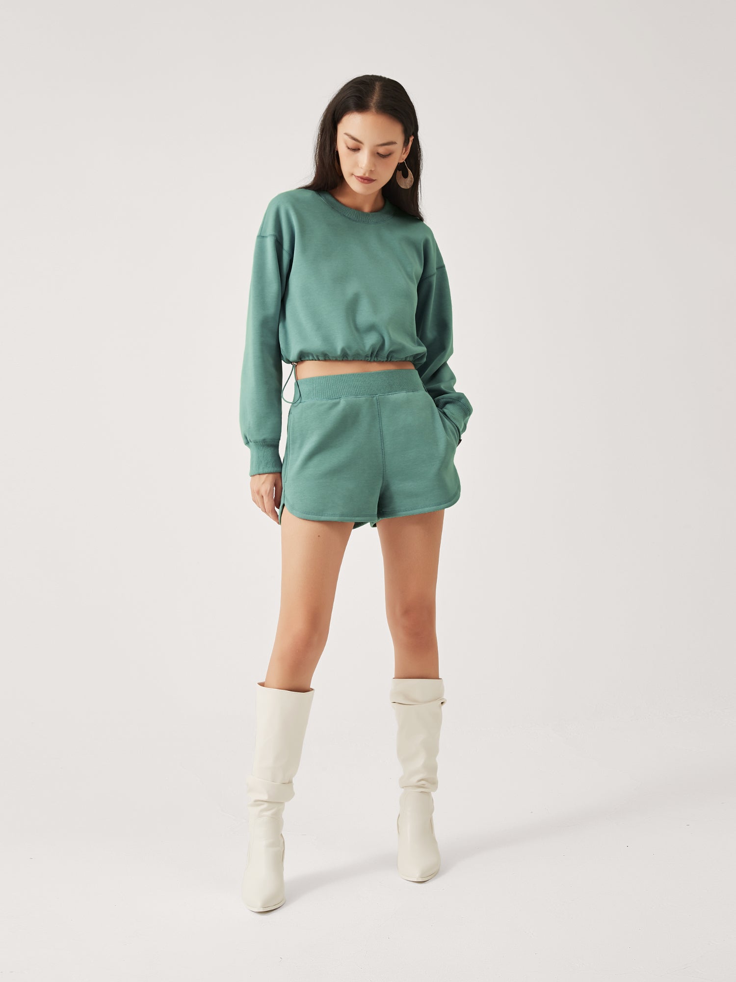 Cubby Sweater, Cropped