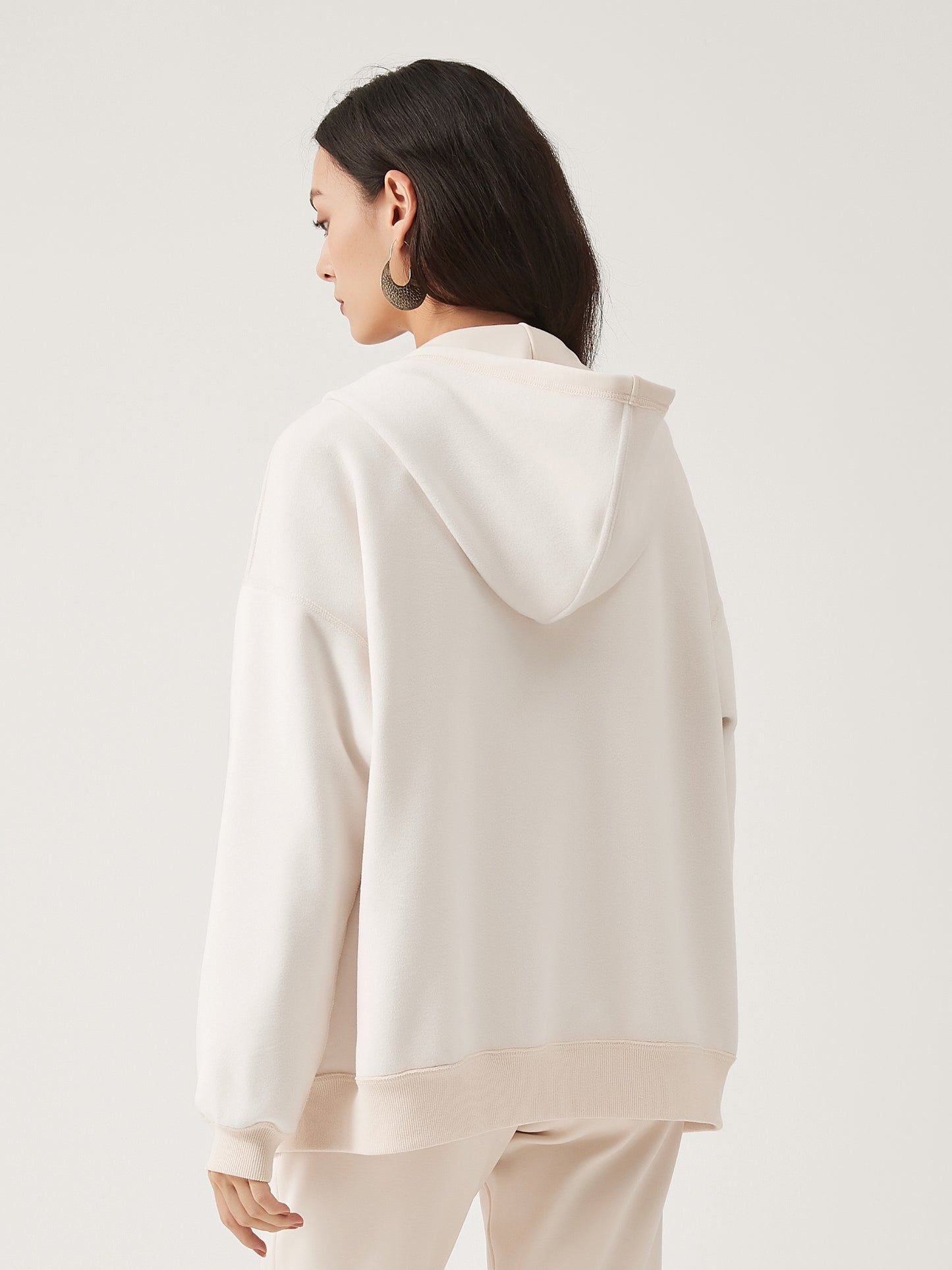 Cubby Zip Up Hoodie - Oversized & Reversible