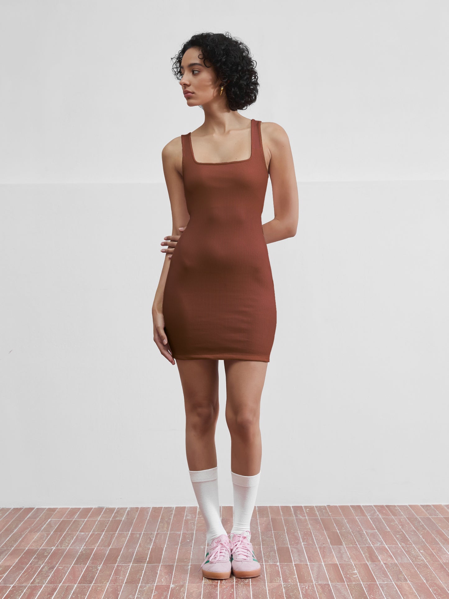 Softly Shaped Mini Dress