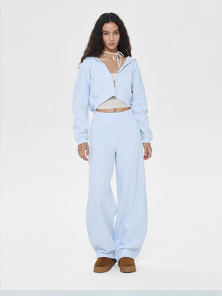 Cubby Zip Up Hoodie - Cropped & Reversible