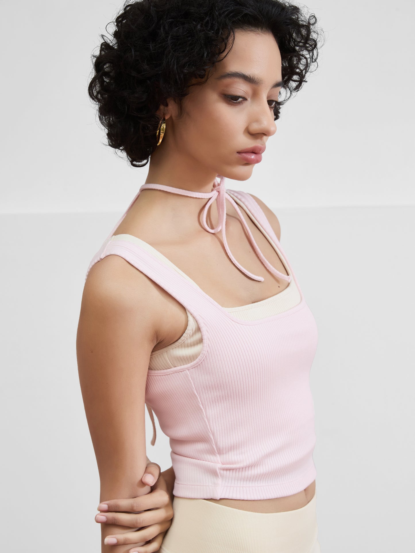 Softly Shaped Tank, Cropped