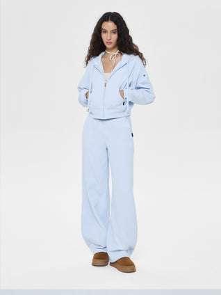 Cubby Zip Up Hoodie - Cropped & Reversible