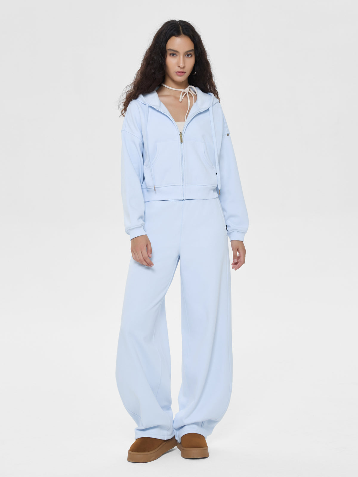 Cubby Barrel Leg Pants, High Waisted