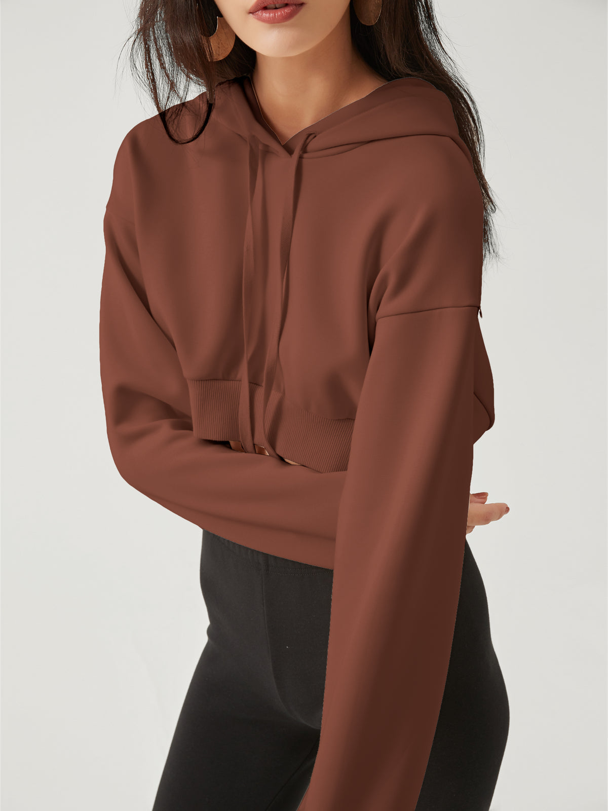 Cubby Hoodie, Extra Cropped