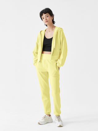 Cubby Zip Up Hoodie - Cropped & Reversible