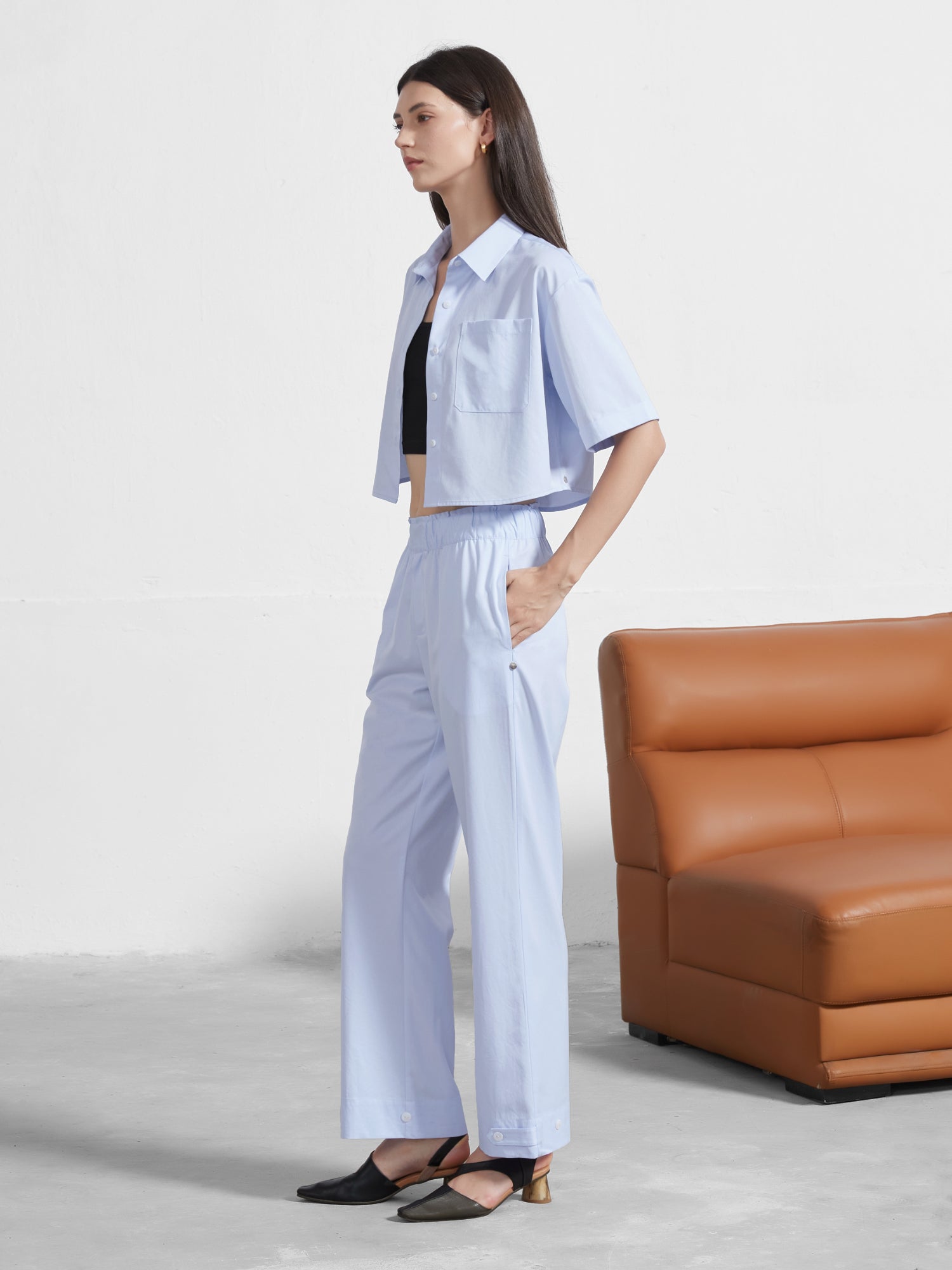 Bamboo Shirt*50, Cropped