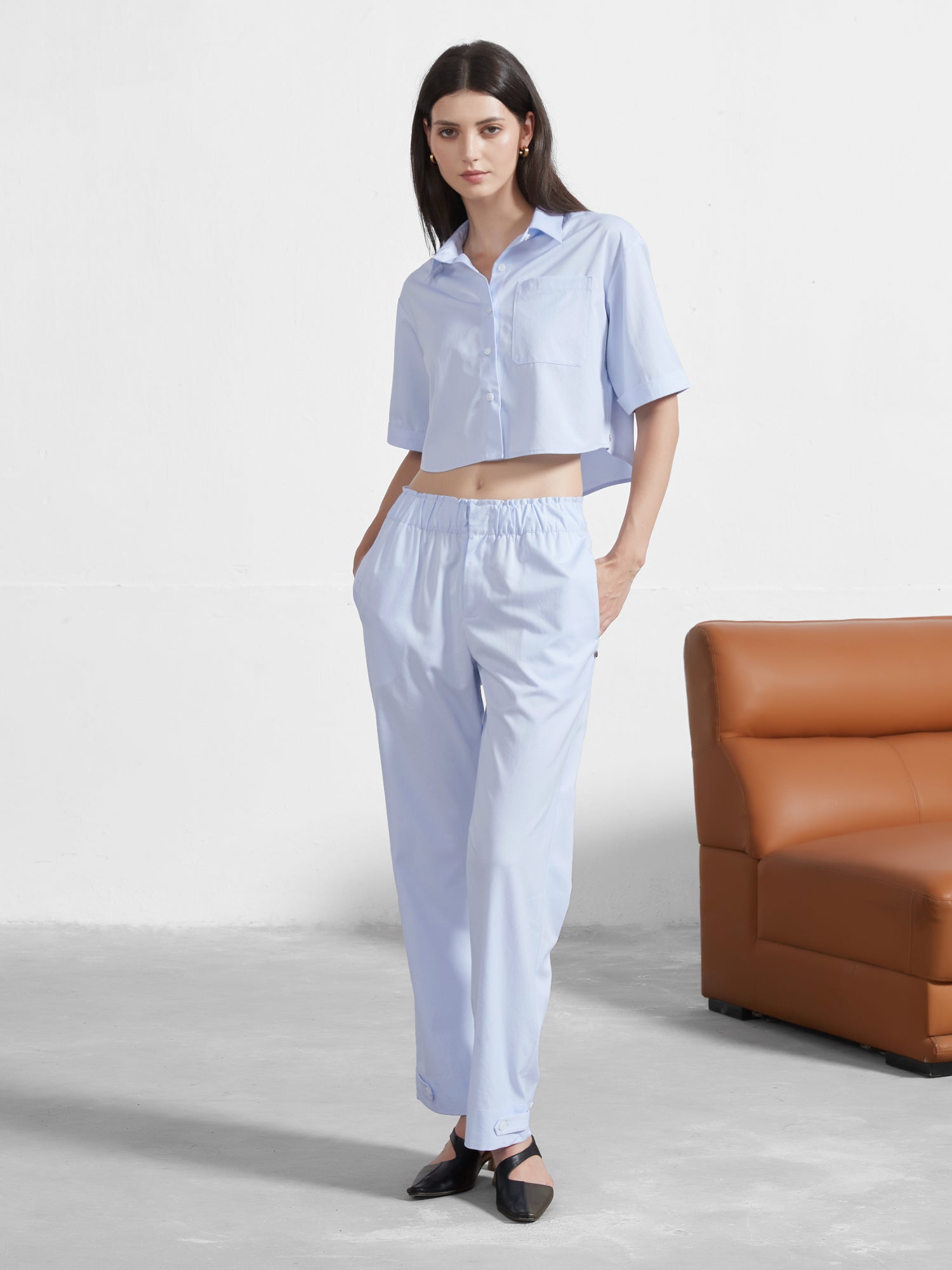 Bamboo Shirt*50, Cropped