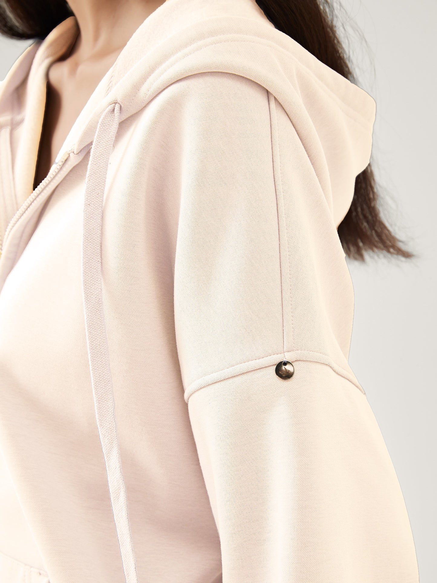 Cubby Zip Up Hoodie - Oversized & Reversible