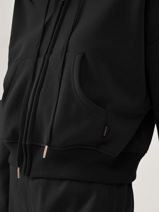 Cubby Zip Up Hoodie - Cropped & Reversible