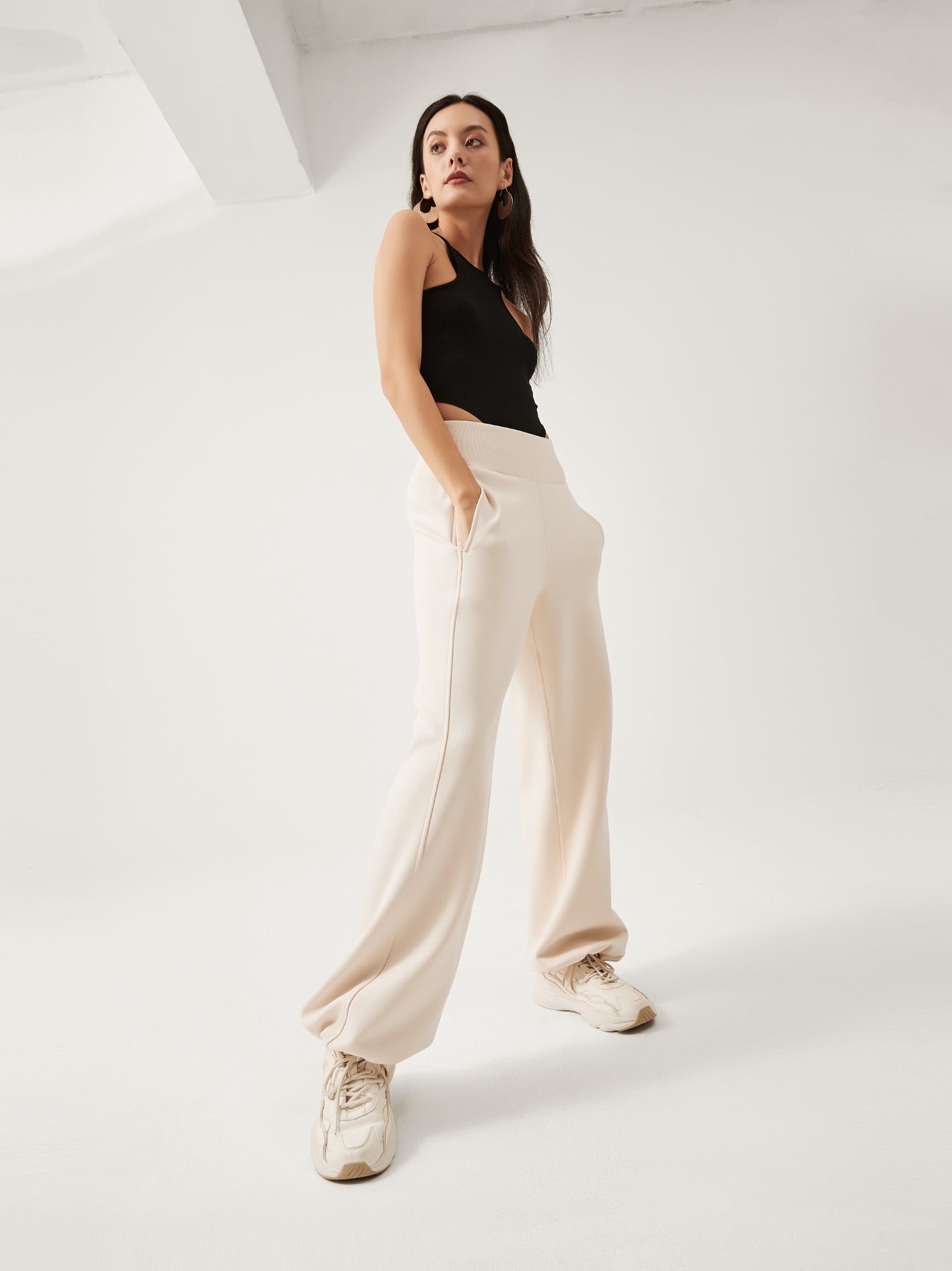 Cubby Sweatpants, Wide Leg｜Core Colors