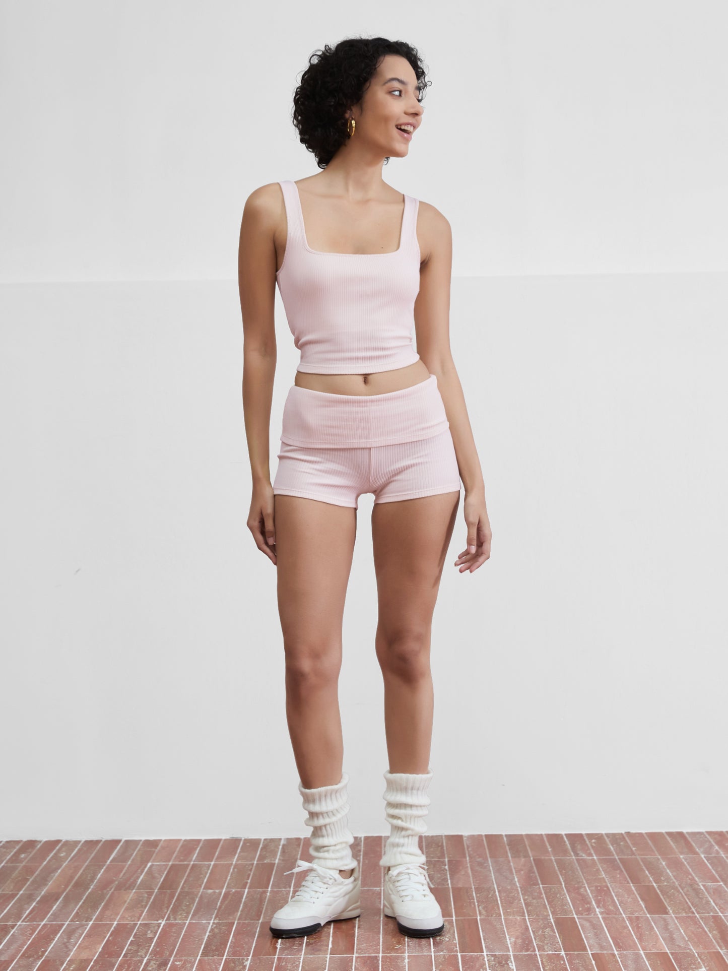 Softly Shaped Tank, Cropped