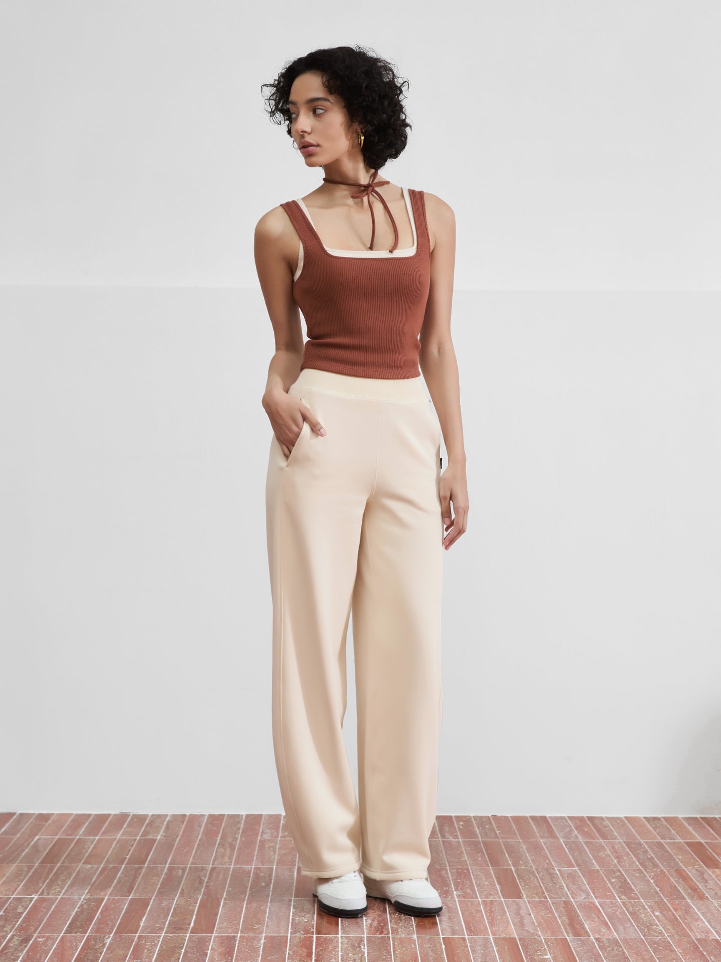 Softly Shaped Tank, Cropped