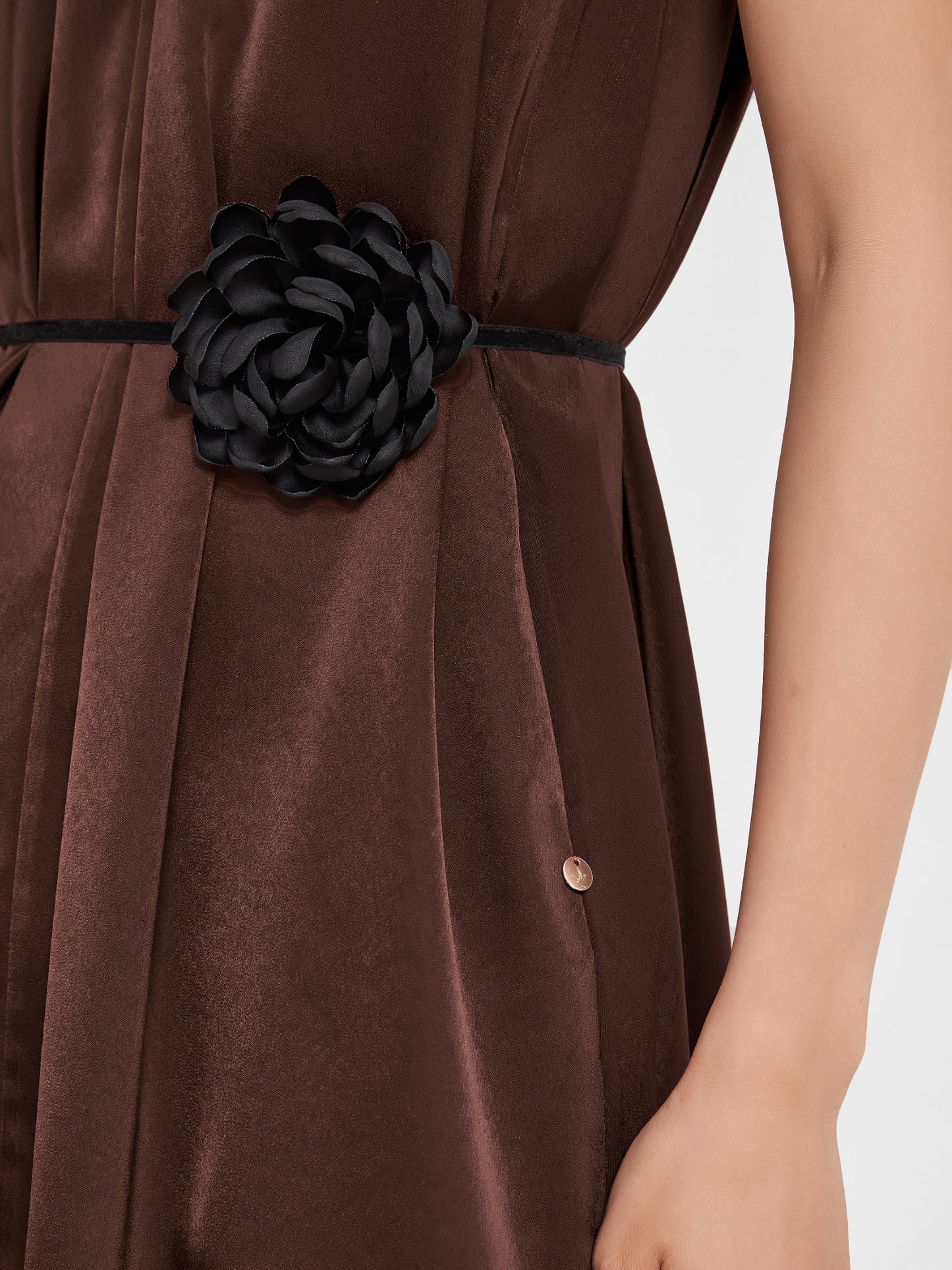 Rosa Halter Neck Mini Dress | Upgraded 140g Satin