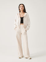Cubby Zip Up Hoodie - Cropped & Reversible
