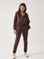 Cubby Zip Up Hoodie - Cropped & Reversible