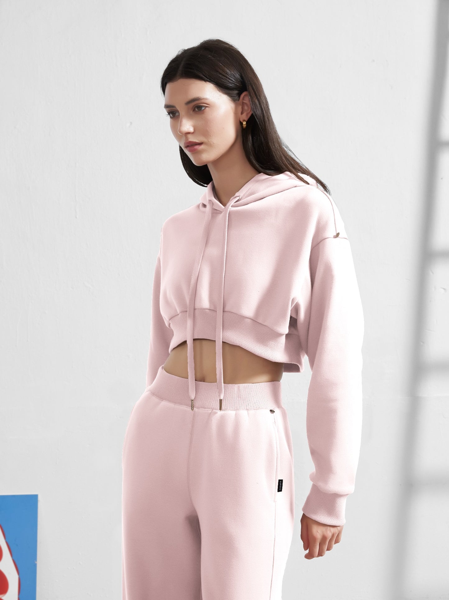 Cubby Hoodie, Extra Cropped