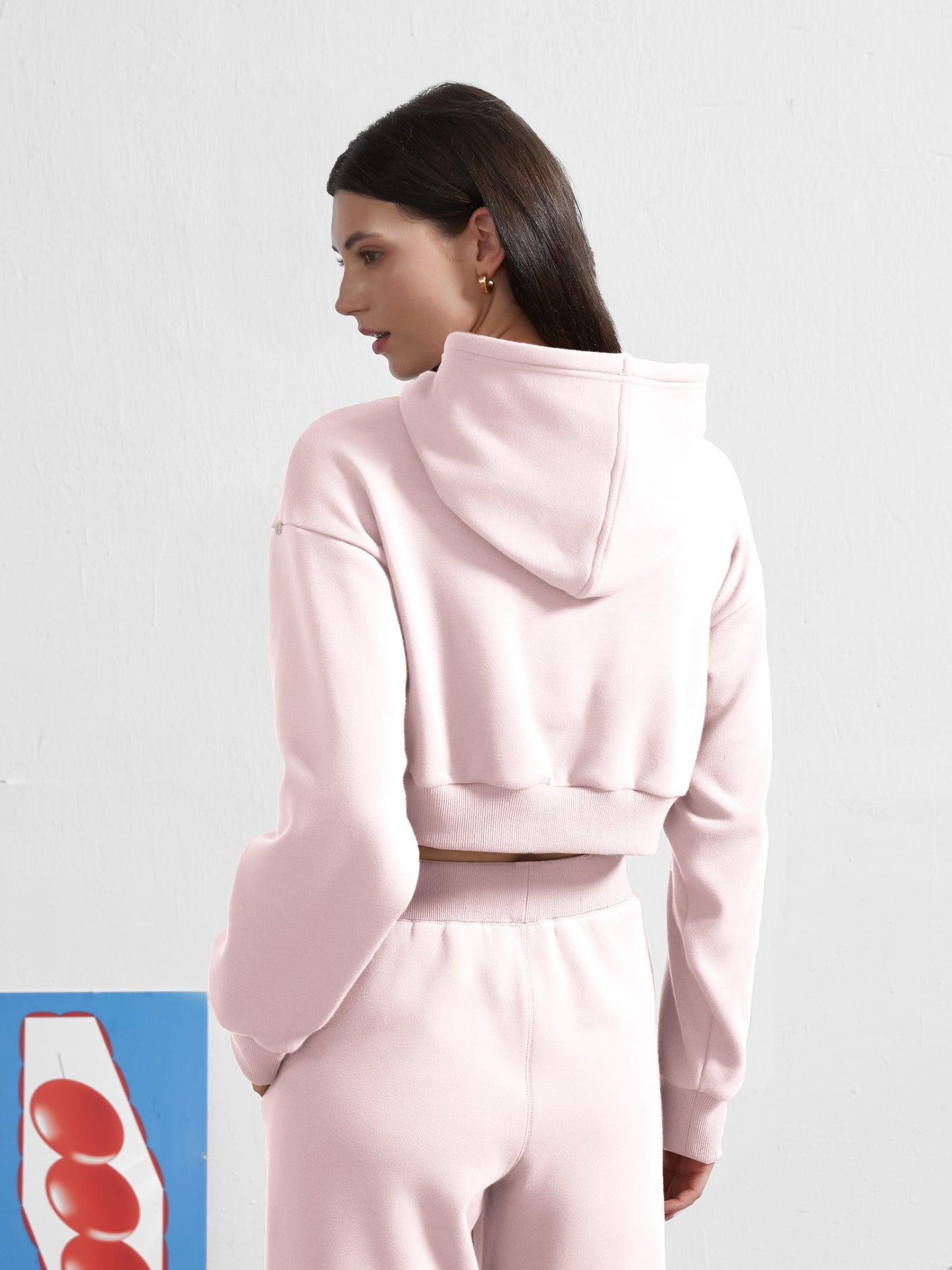 Cubby Hoodie, Extra Cropped
