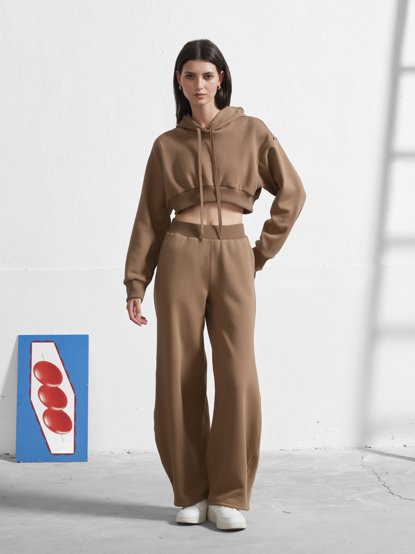 Cubby Hoodie, Extra Cropped