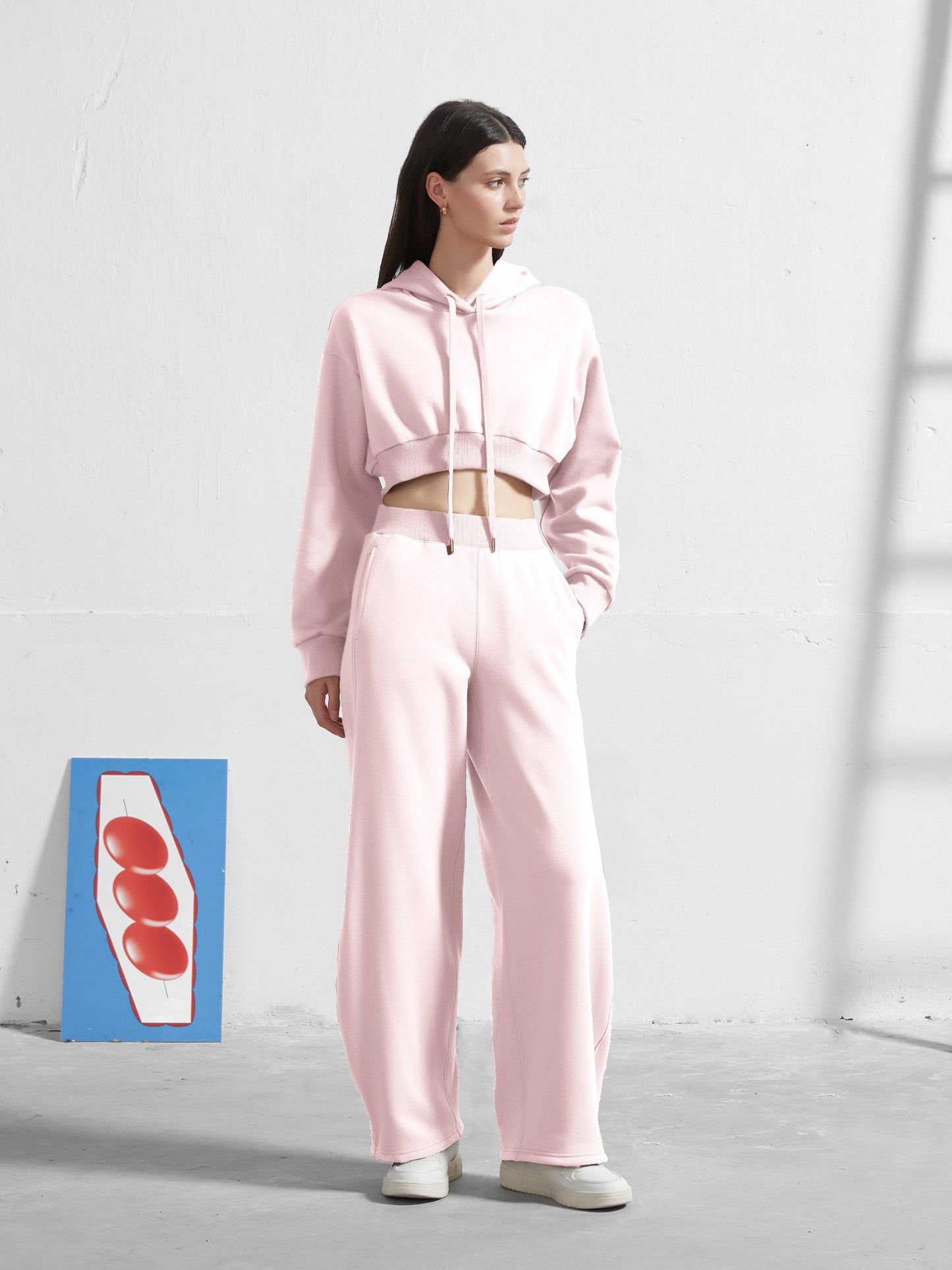 Cubby Hoodie, Extra Cropped