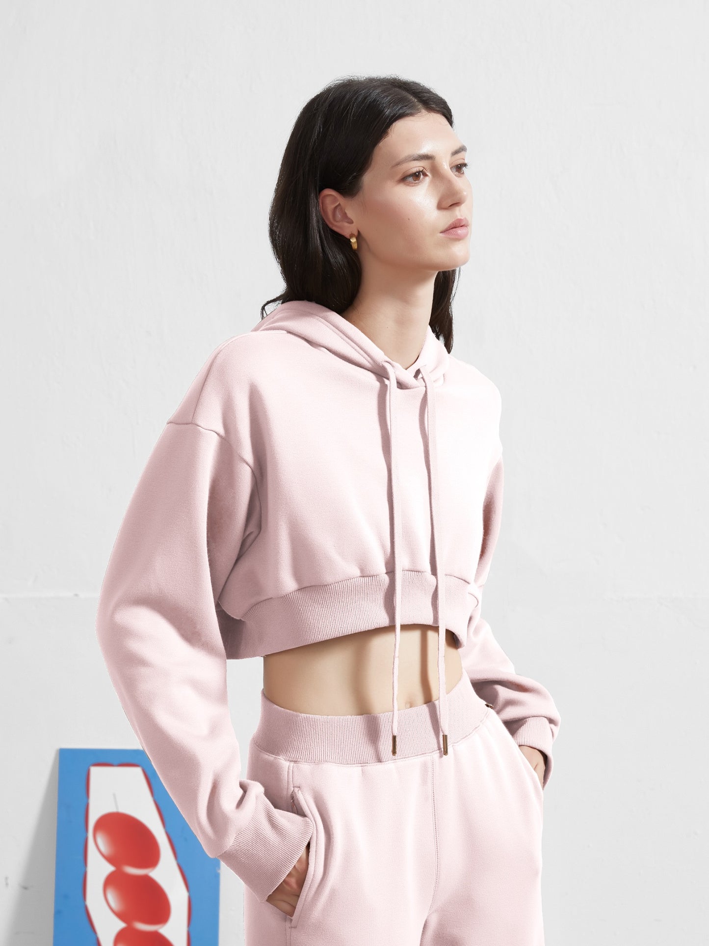 Cubby Hoodie, Extra Cropped
