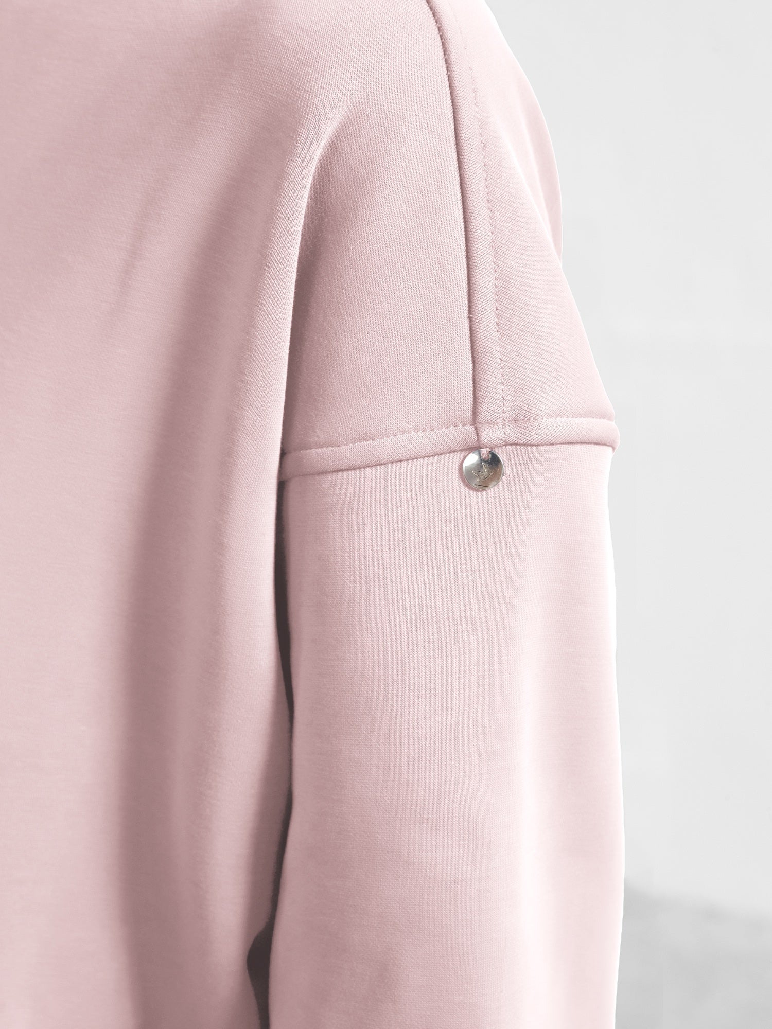 Cubby Half Zip-up Sweatshirt, Oversized