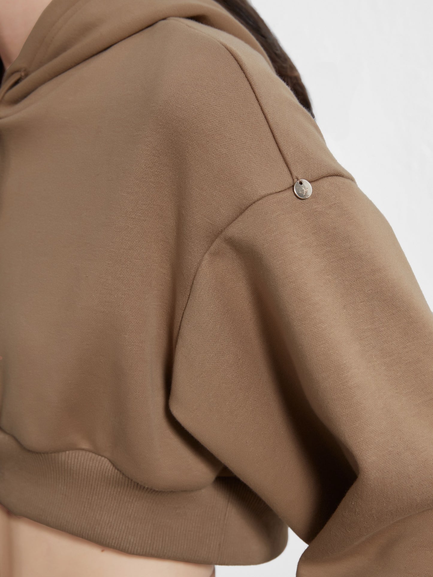 Cubby Hoodie, Extra Cropped