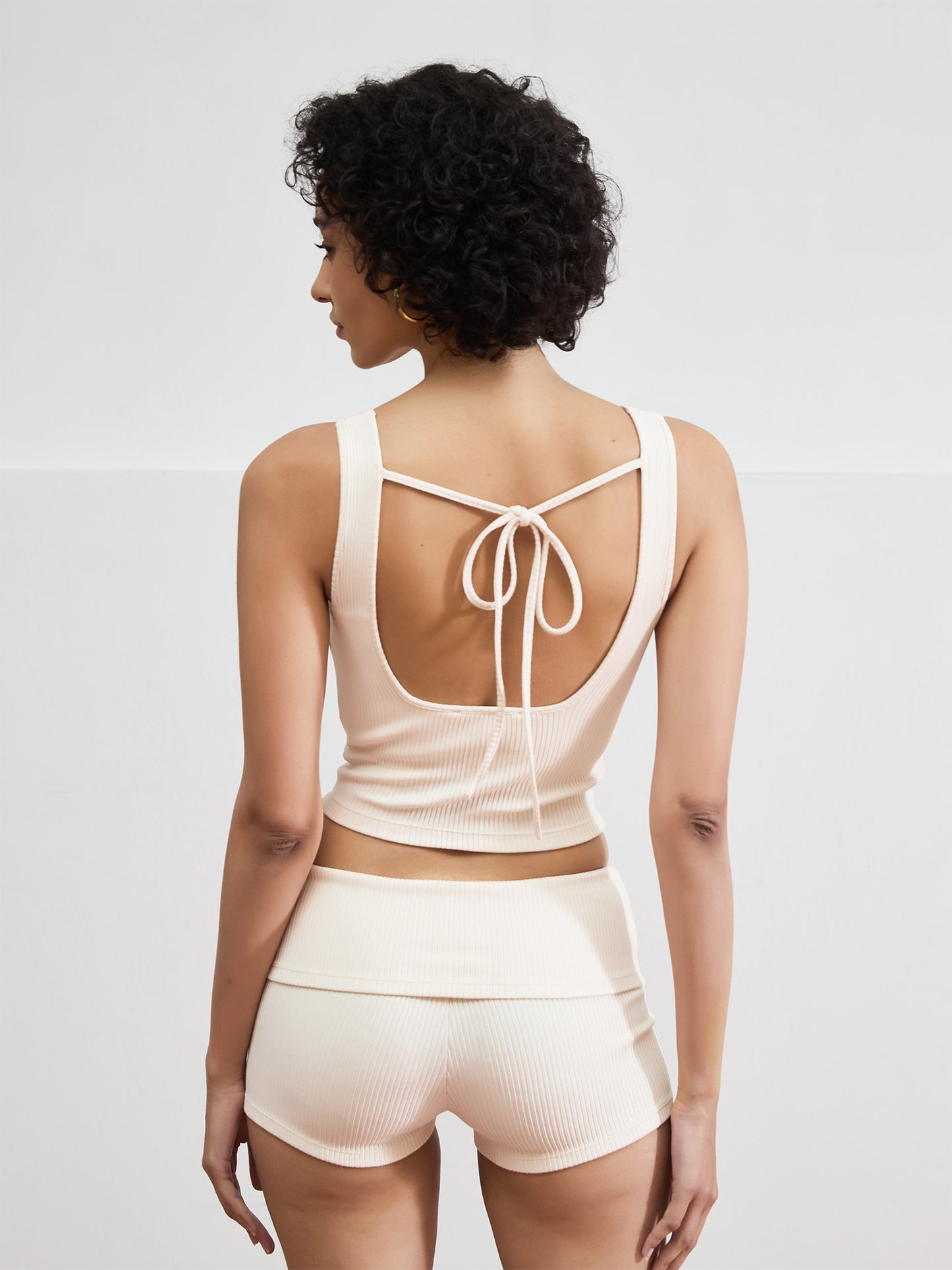 Softly Shaped Tank, Cropped