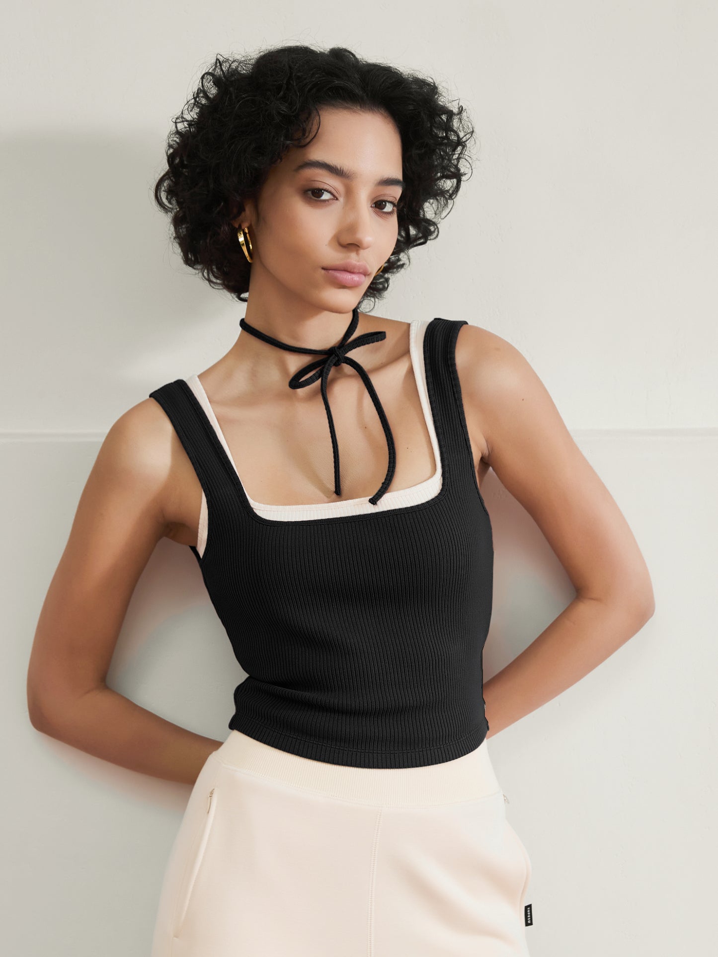Softly Shaped Tank, Cropped