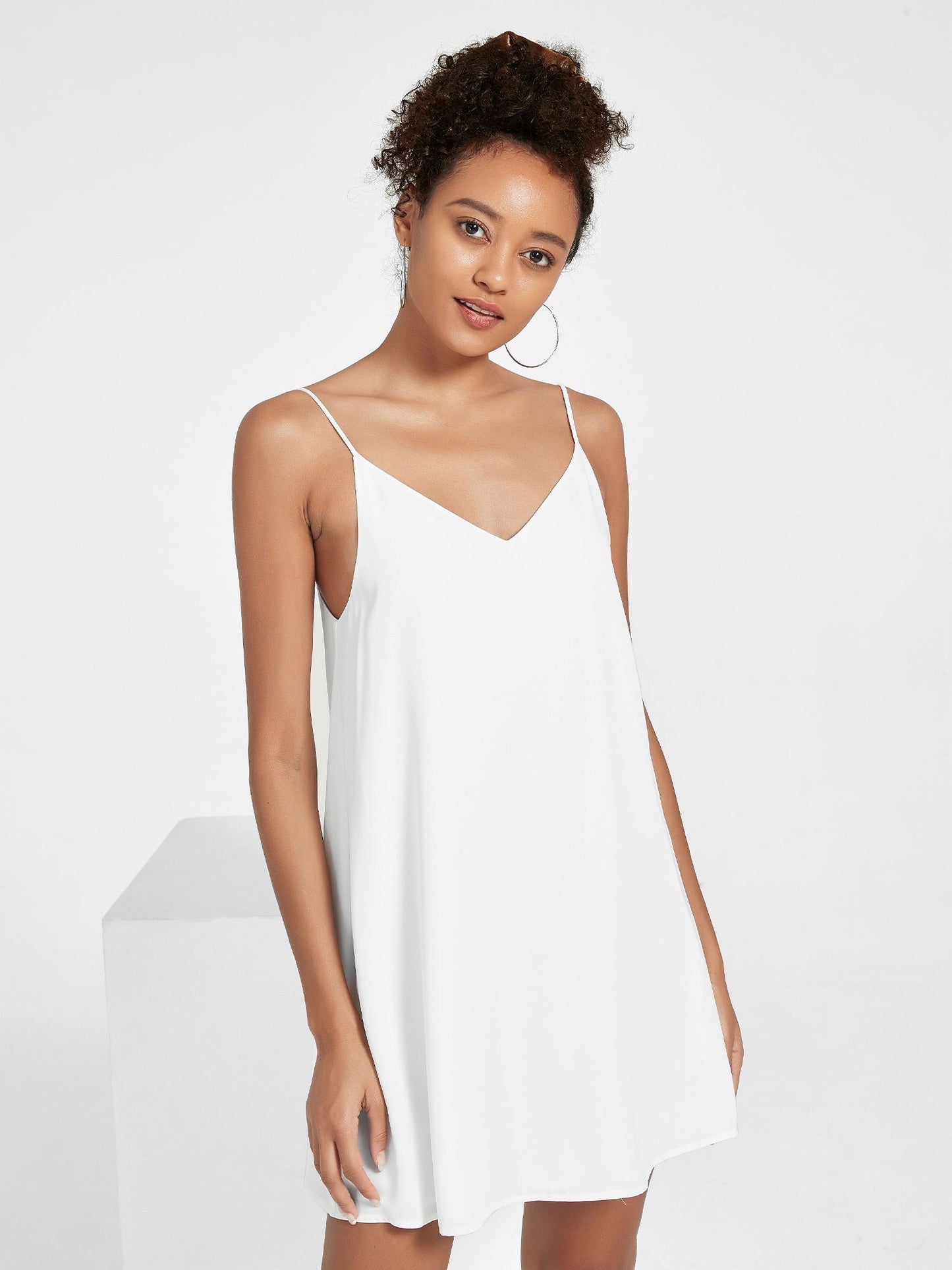 Serena Bridal Slip Dress, Mini