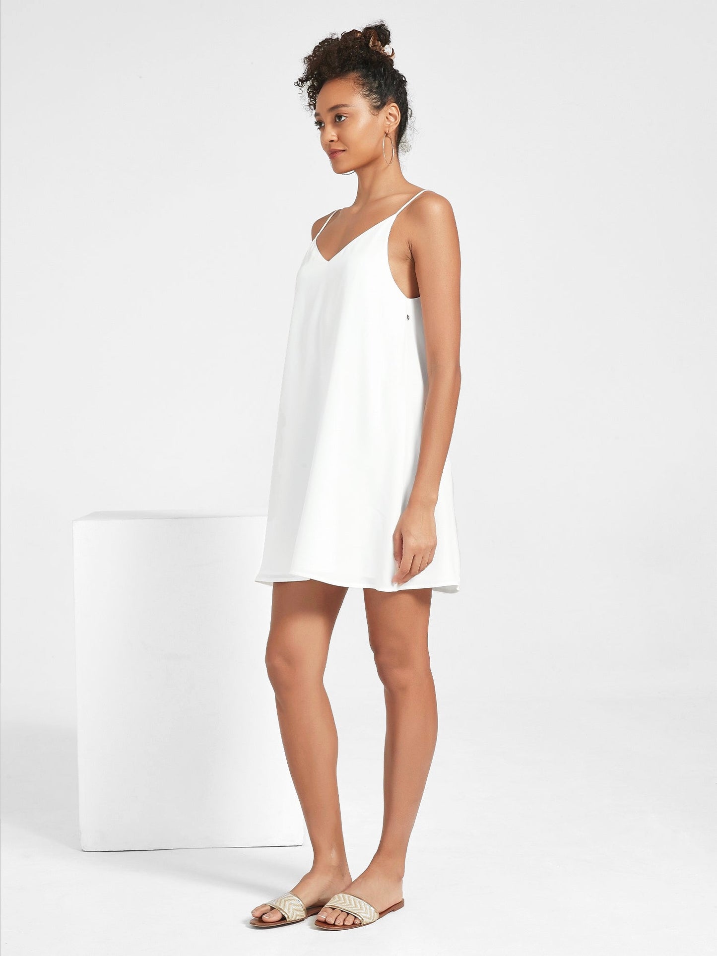 Serena Bridal Slip Dress, Mini