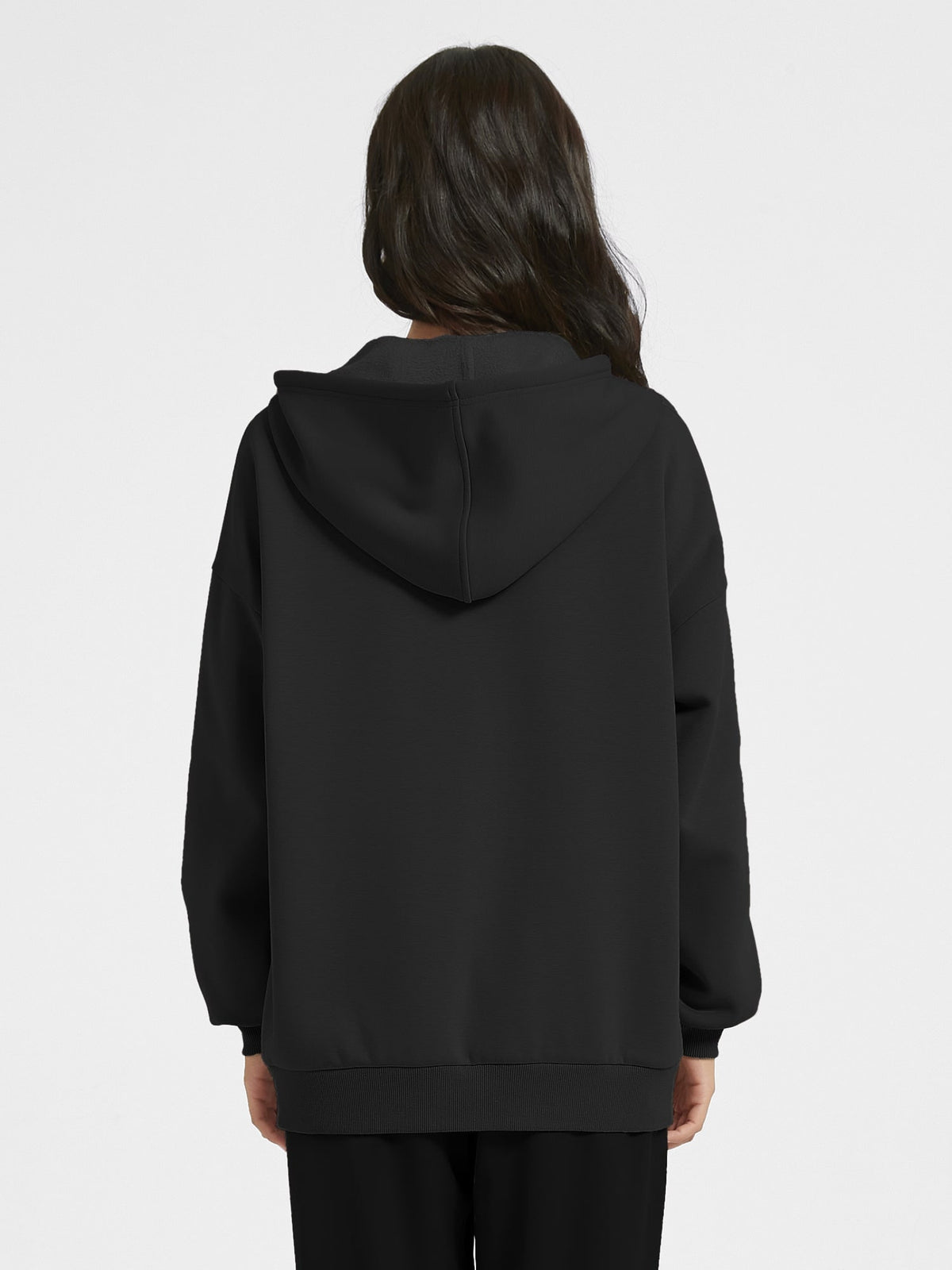 Cubby Zip Up Hoodie - Oversized