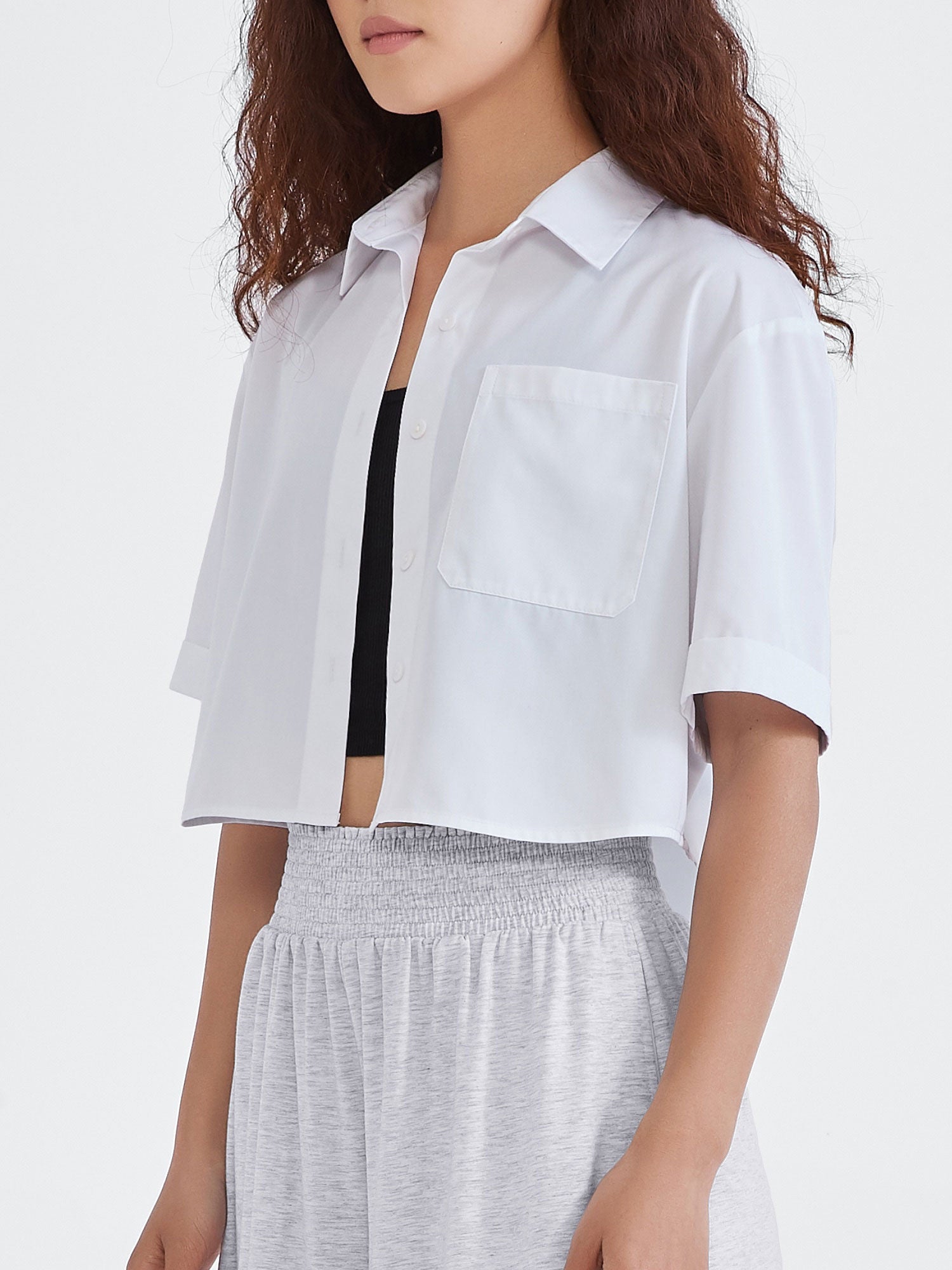 Bamboo Shirt*50, Cropped