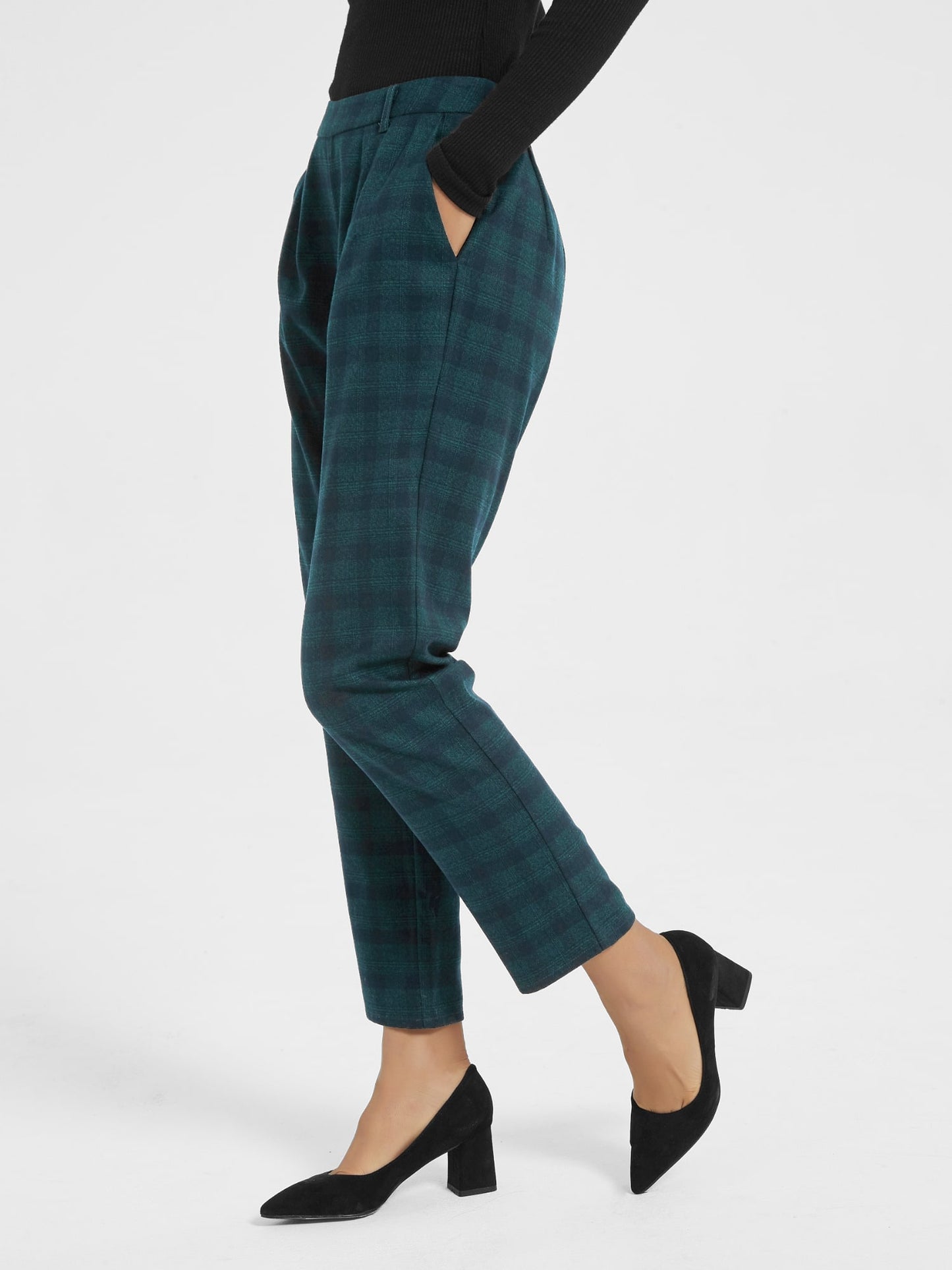 Lofty Plaid Trousers