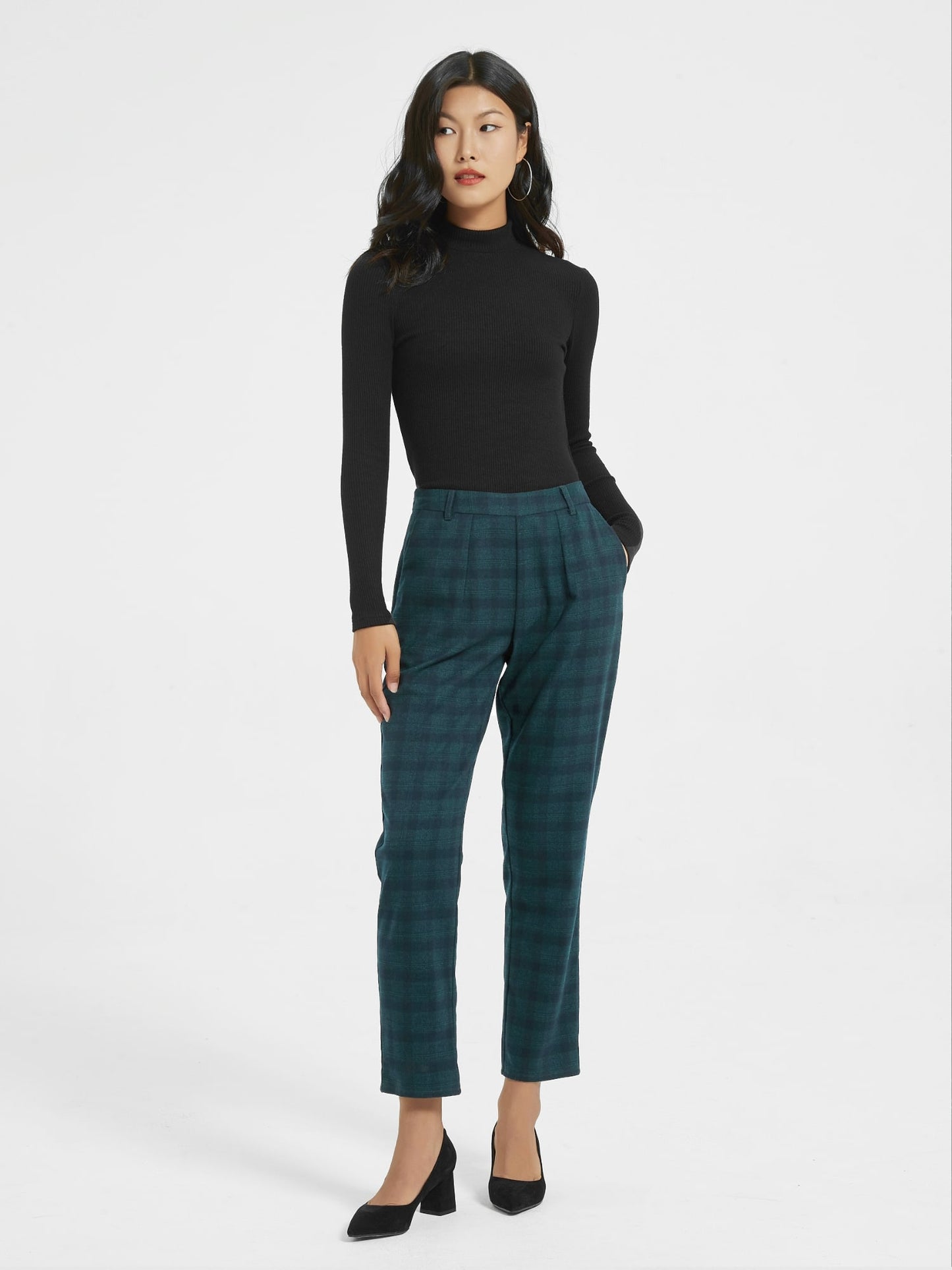 Lofty Plaid Trousers