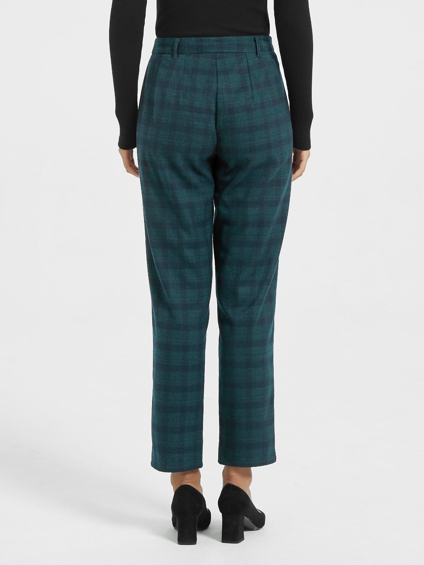 Lofty Plaid Trousers