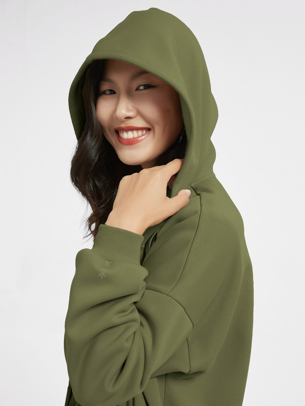 Cubby Zip Up Hoodie - Oversized