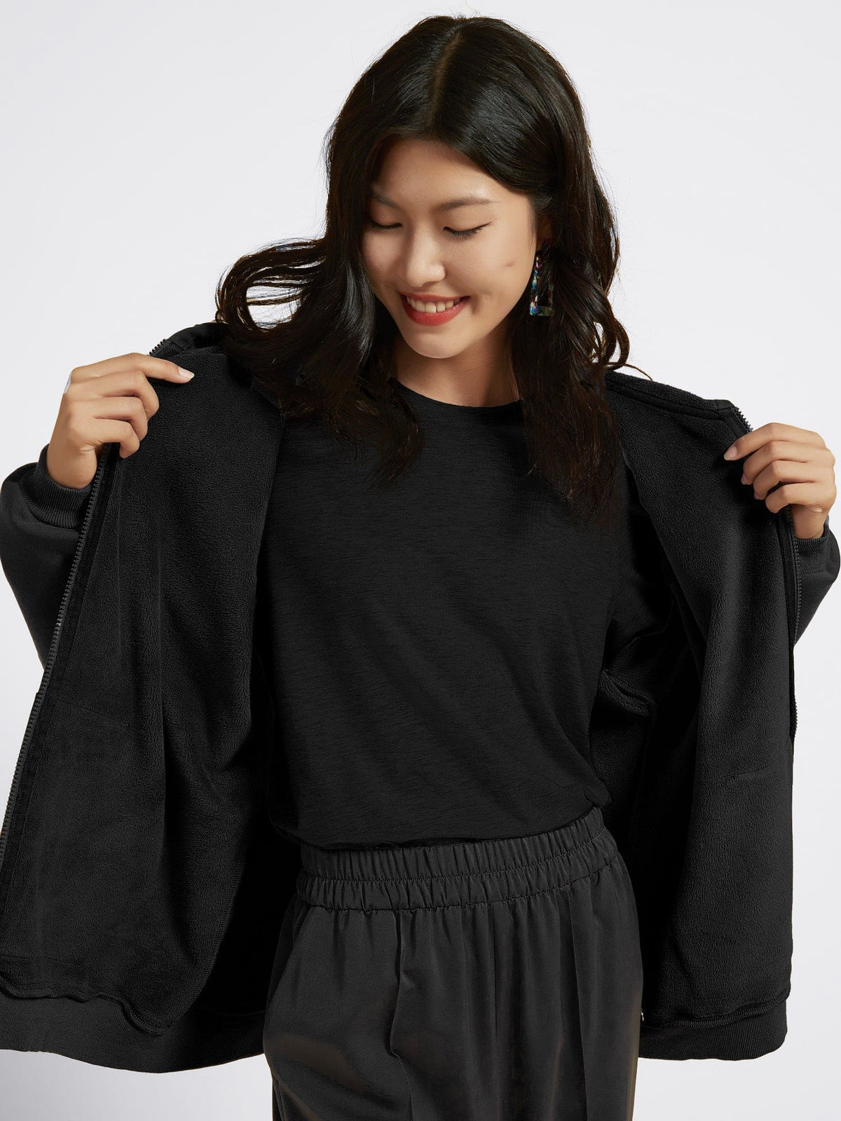 Cubby Zip Up Hoodie - Oversized