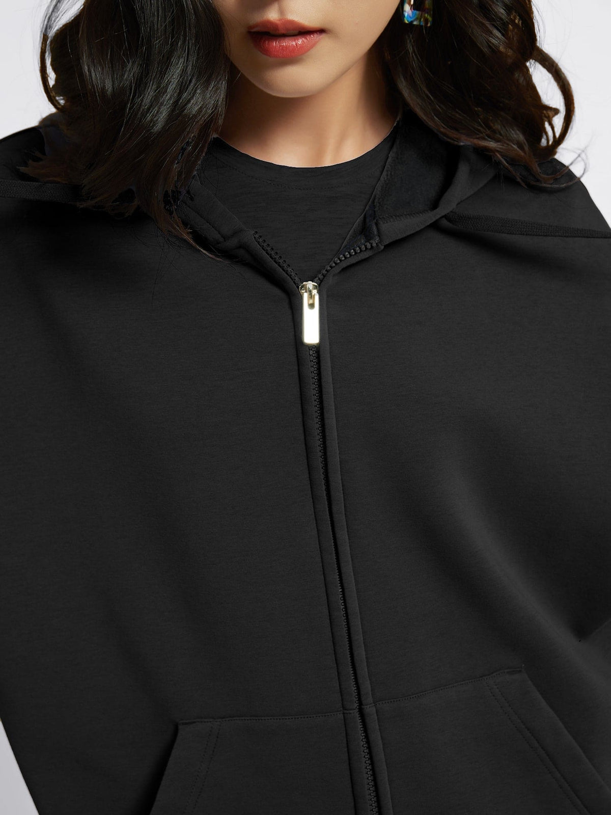 Cubby Zip Up Hoodie - Oversized