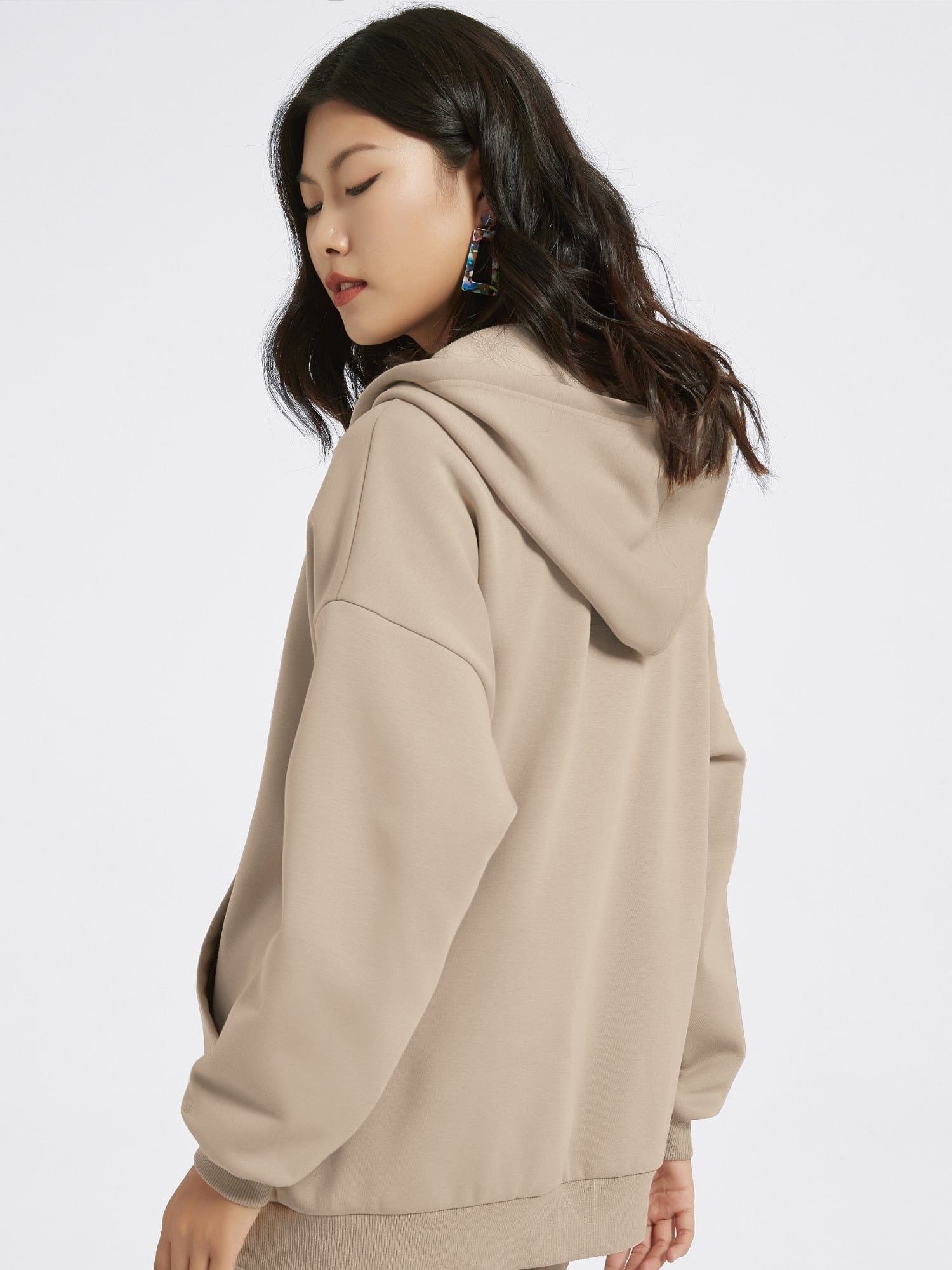 Cubby Zip Up Hoodie - Oversized