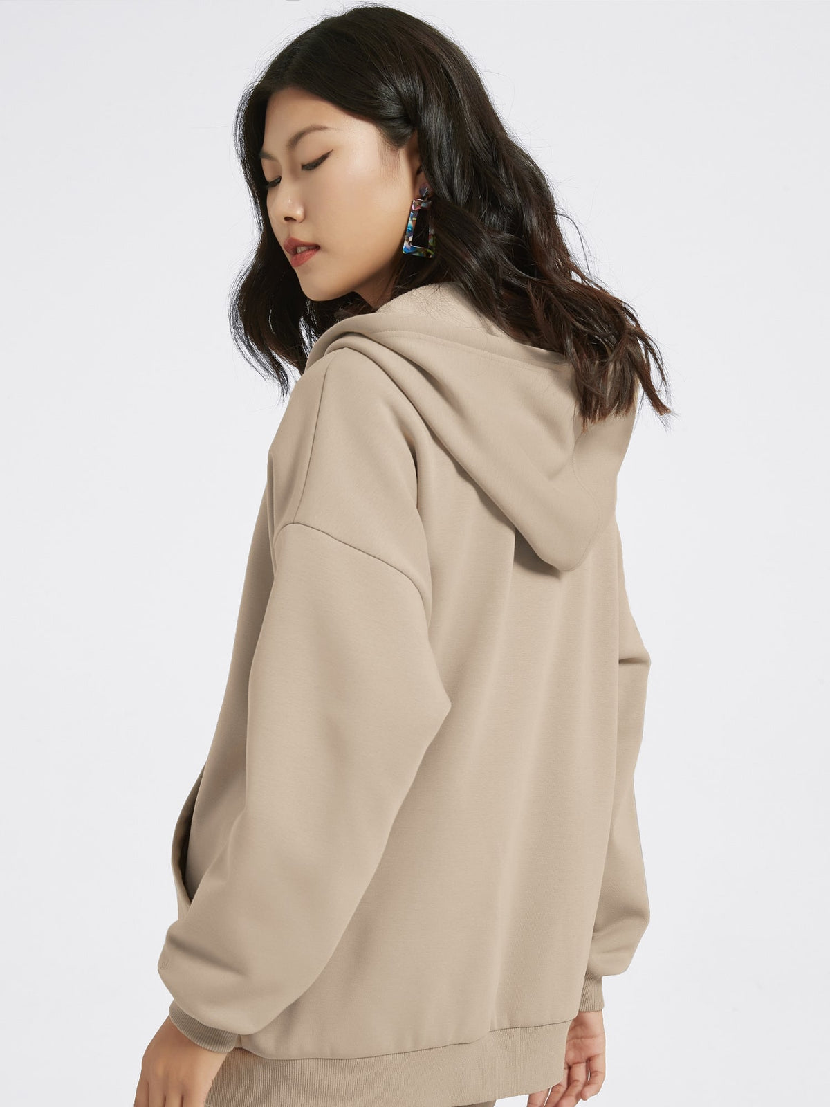 Cubby Zip Up Hoodie - Oversized