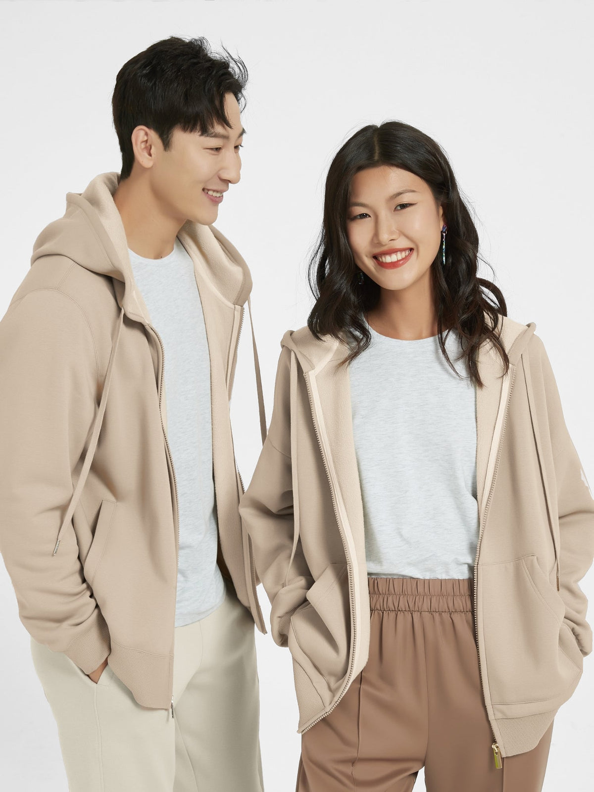 Cubby Zip Up Hoodie - Oversized