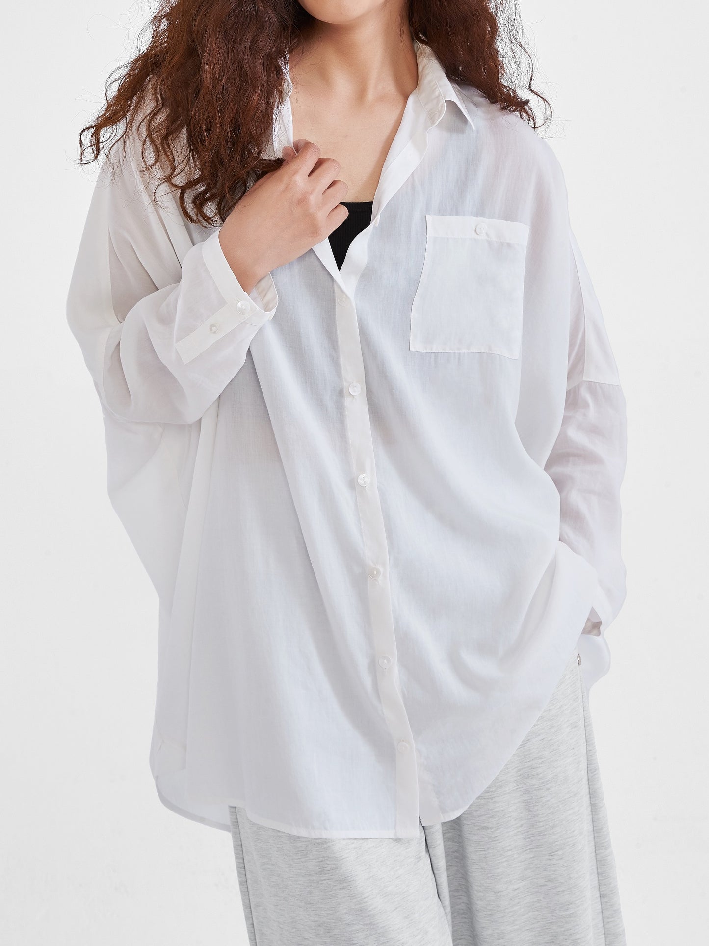 SHERRY Oversized Dress Shirt