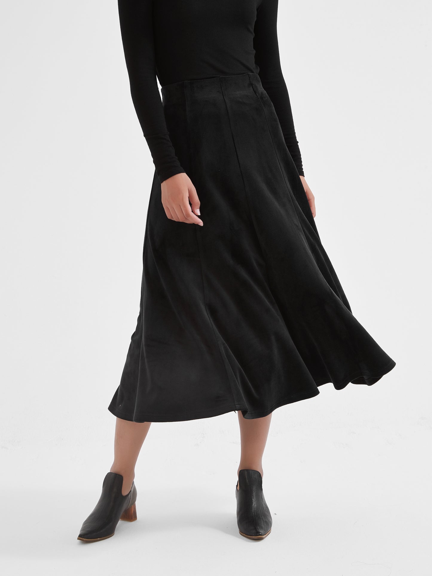 D.LIGHT Velour Skirt