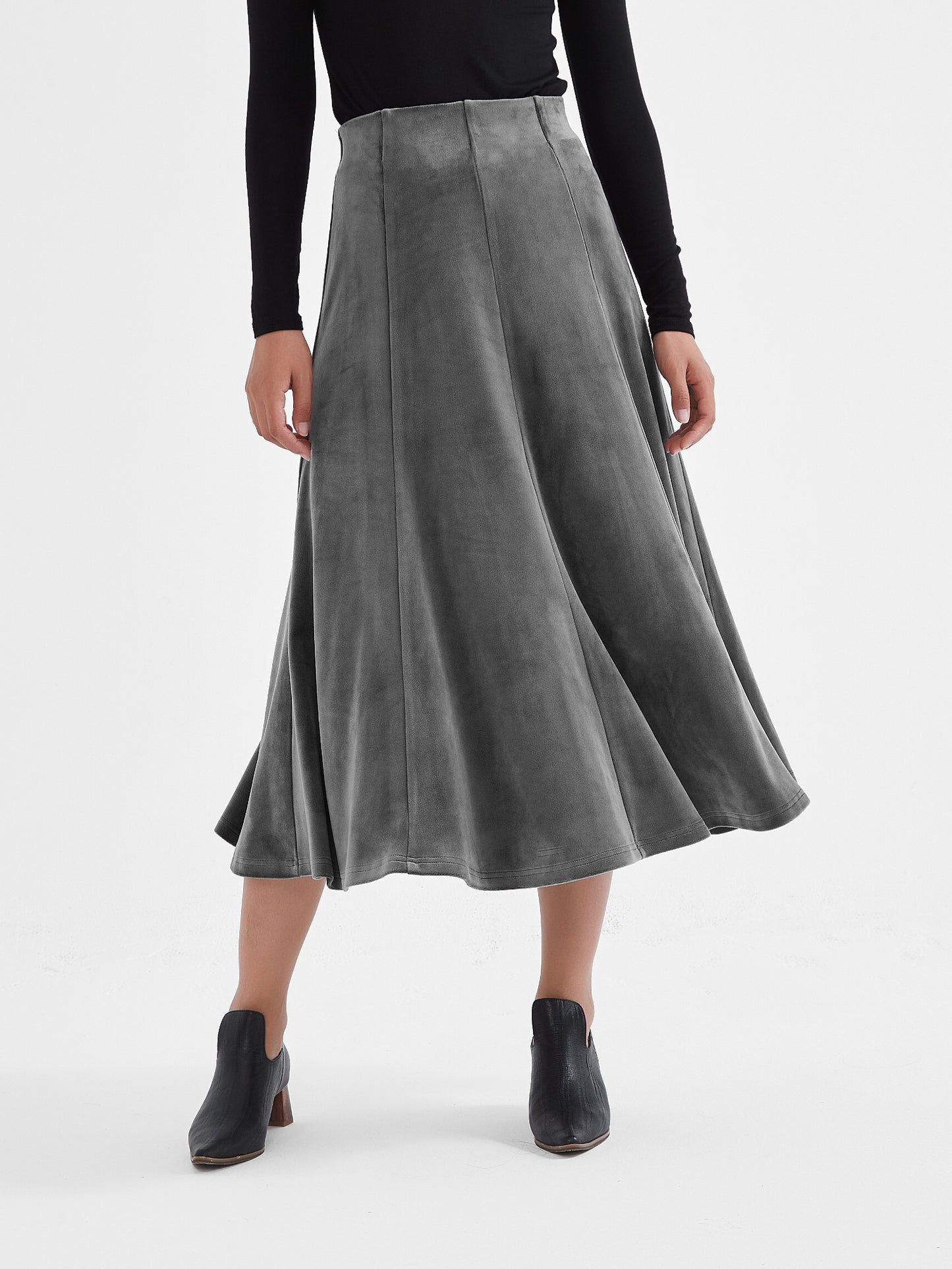 D.LIGHT Velour Skirt