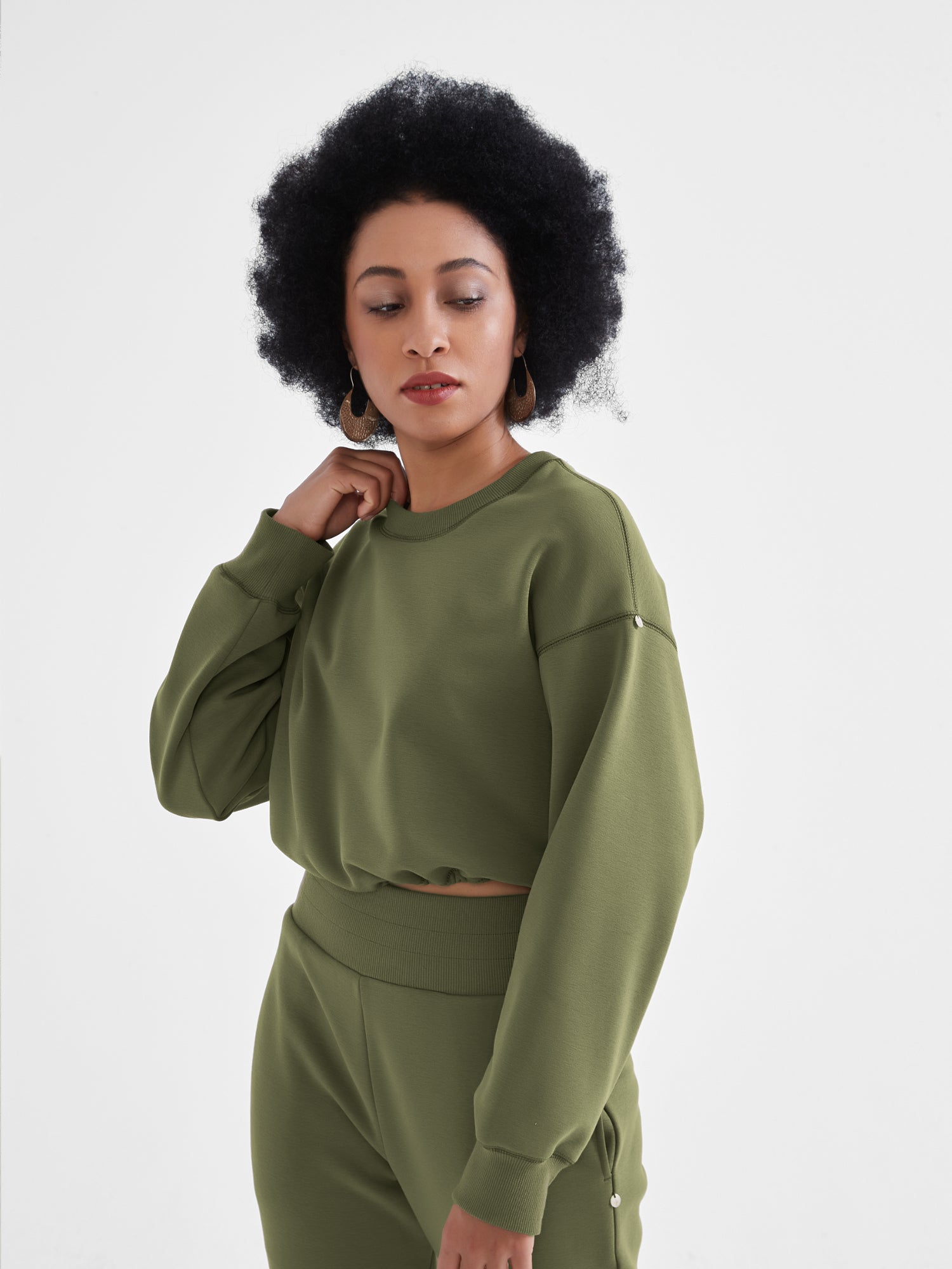Cubby Sweater, Cropped