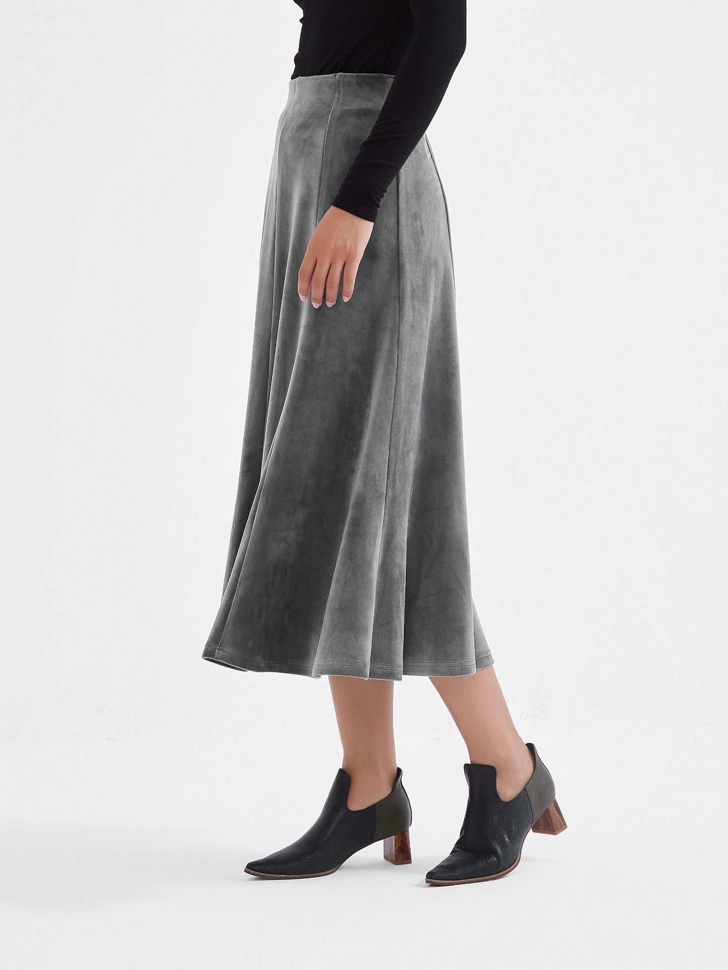 D.LIGHT Velour Skirt