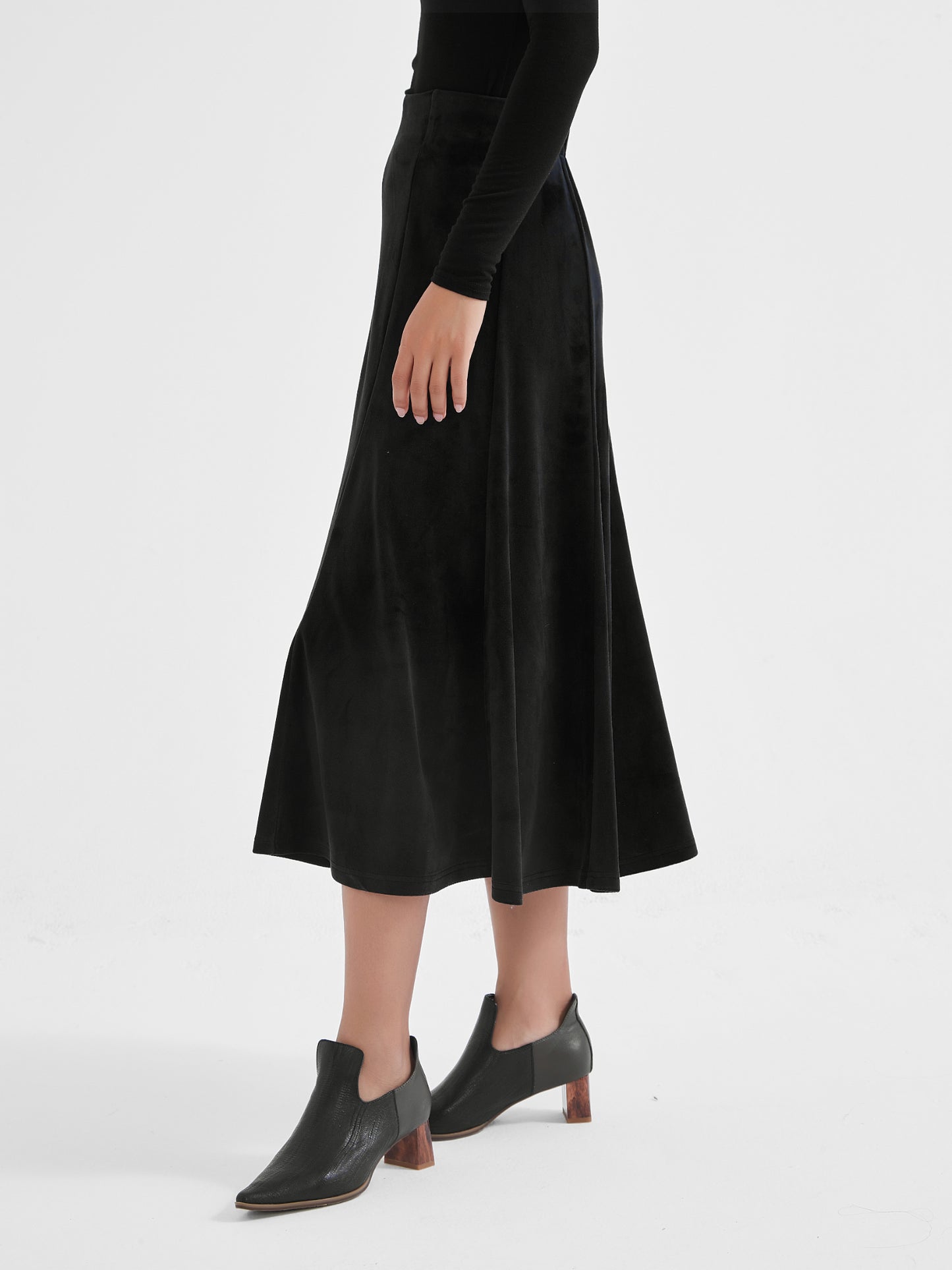 D.LIGHT Velour Skirt