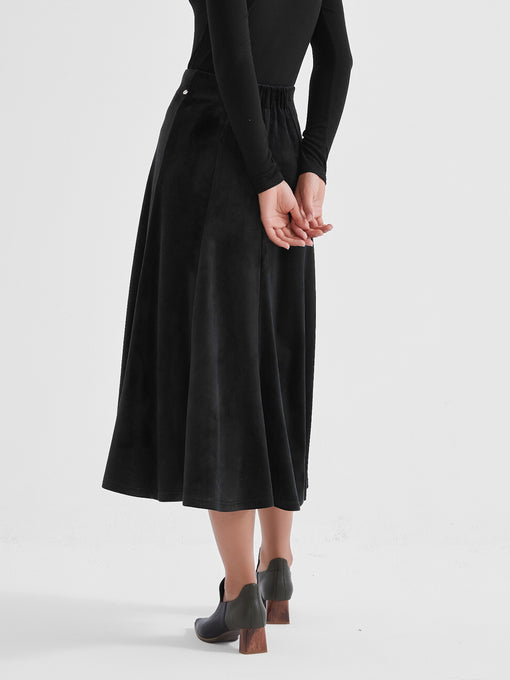 D.LIGHT Velour Skirt