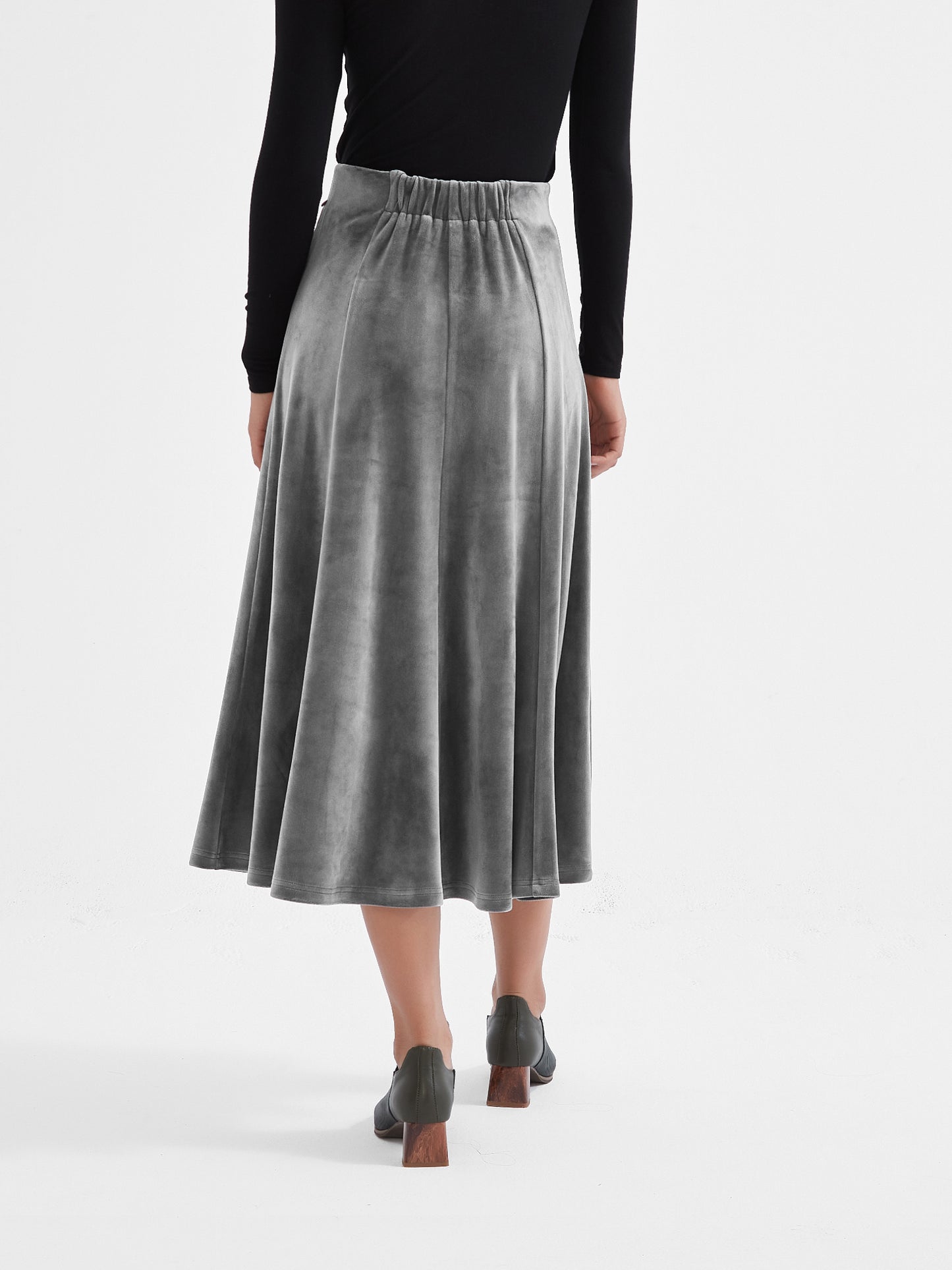 D.LIGHT Velour Skirt